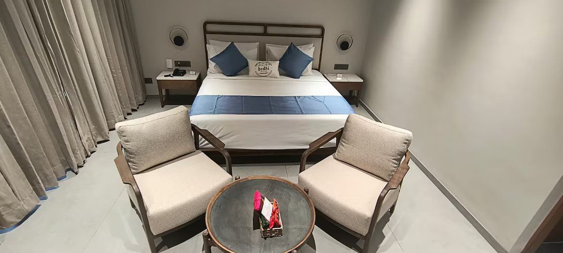 Collective Hotels Bodhi in association with Hillock Premium Aravali Mountain View with Balcony and Shared Pool 12