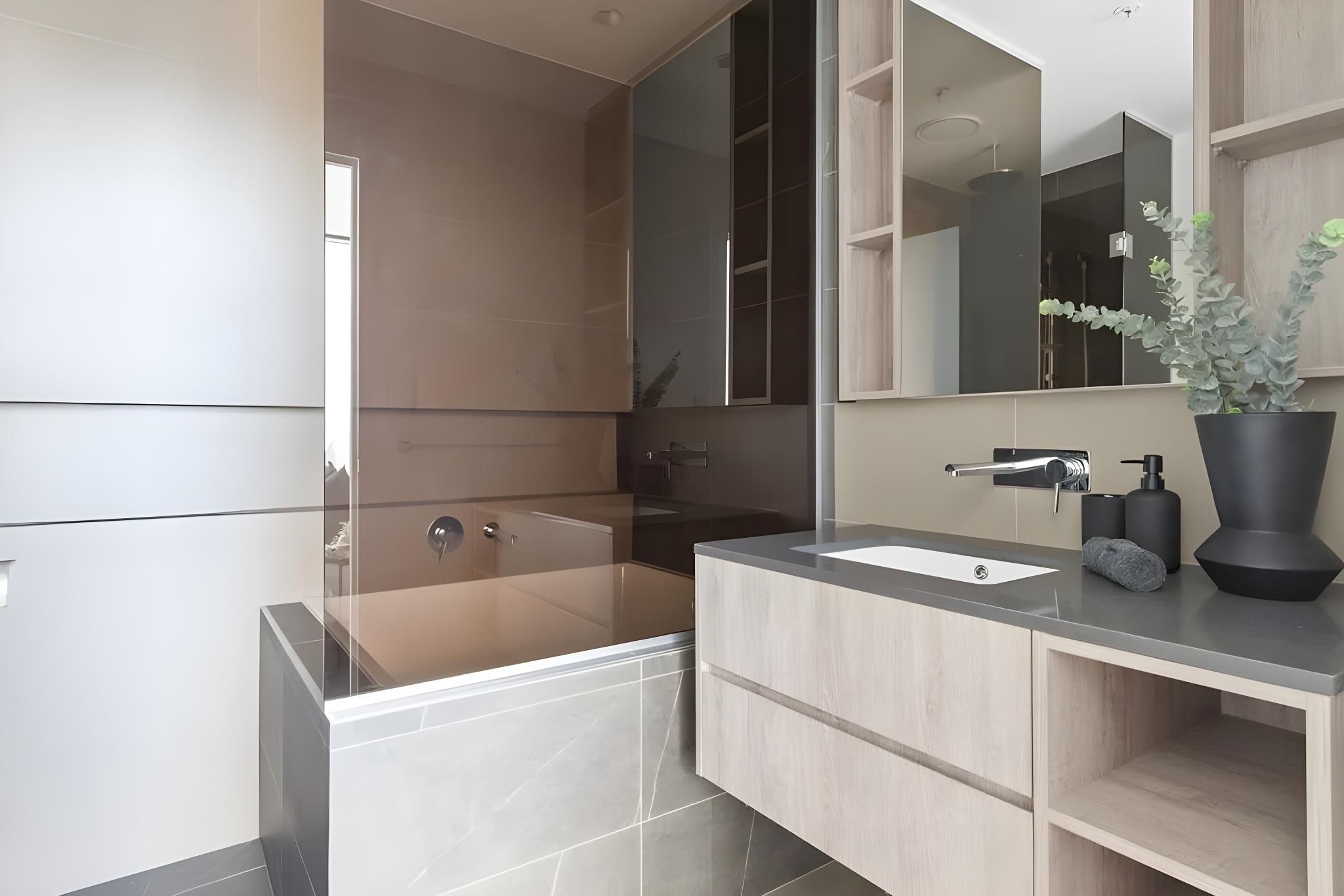 Luxe Docklands City Suites • Southern Cross  2 Bedroom - 2 Bath Family Suite