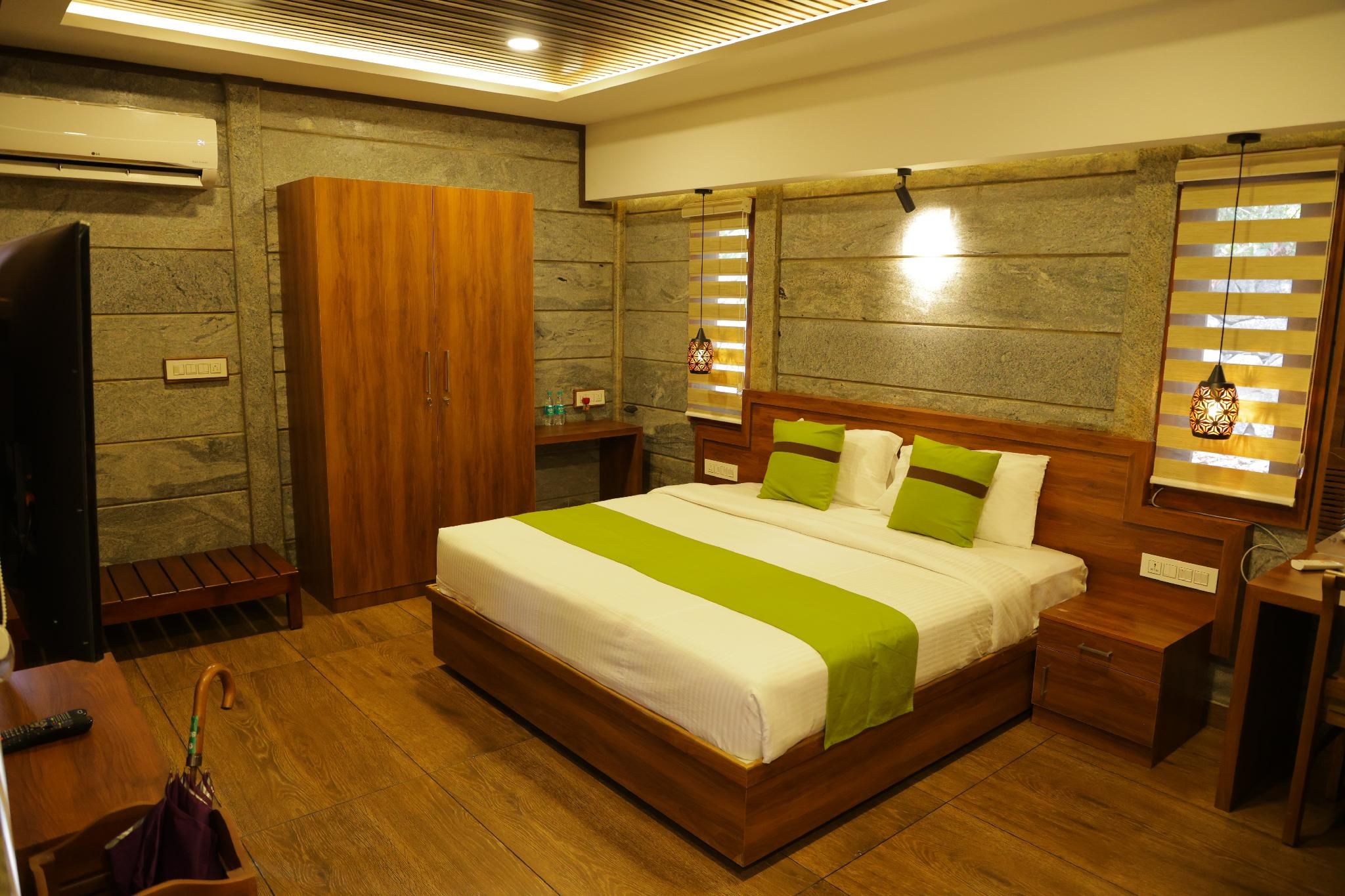 Hortus Malabaricus Garden Resort – Eco-Stay Inside a 27-Acre Living Forest, Thrissur Stone Double Room 1