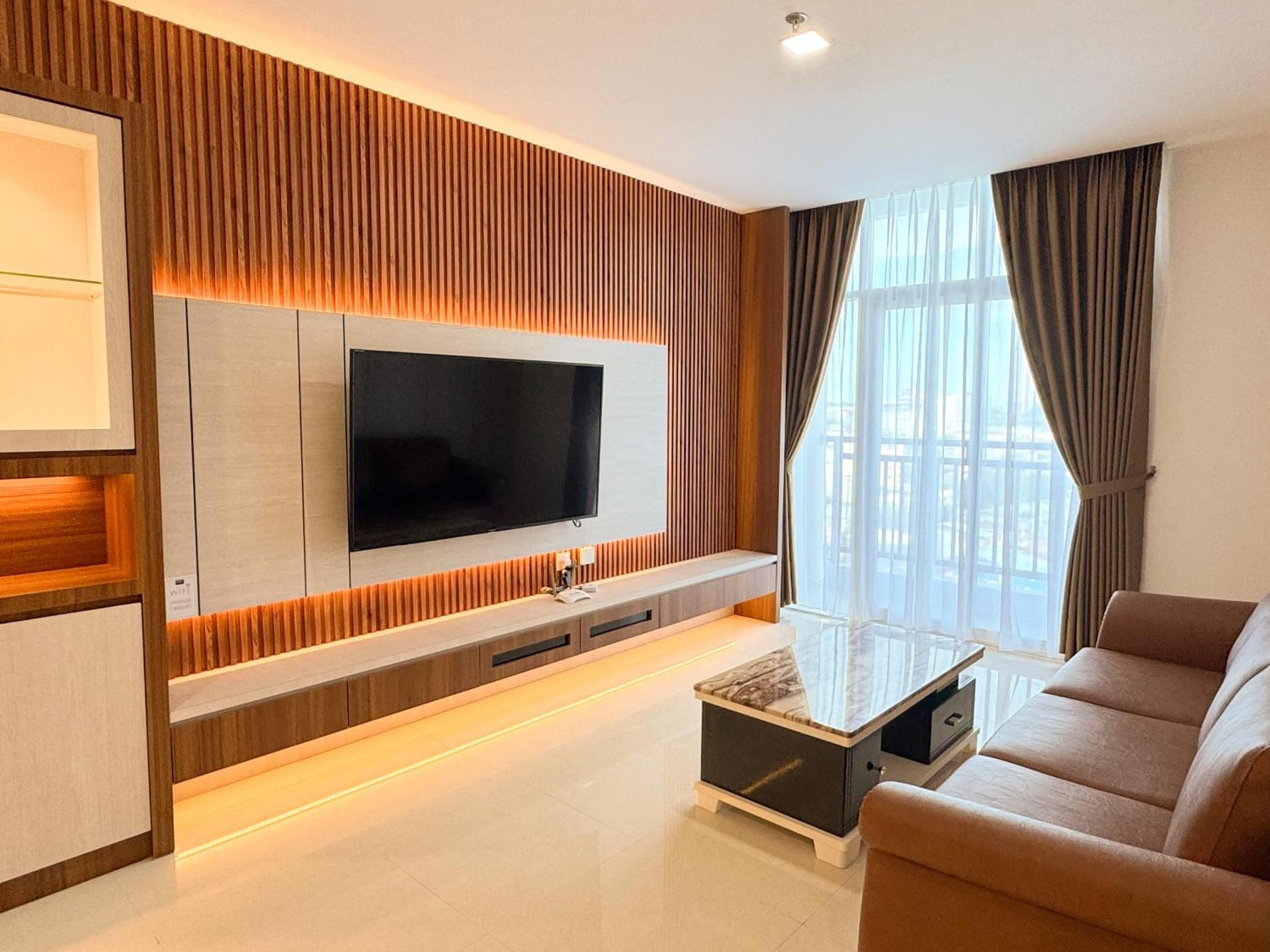 Two-Bedroom Apartment with Balcony