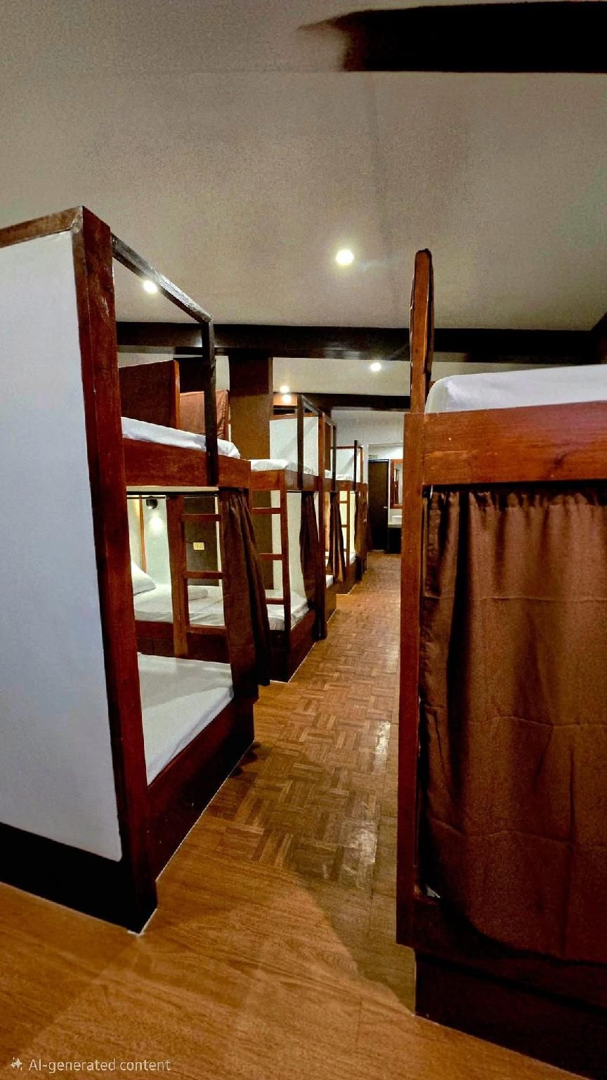 Bunk Bed in a Mixed Dormitory