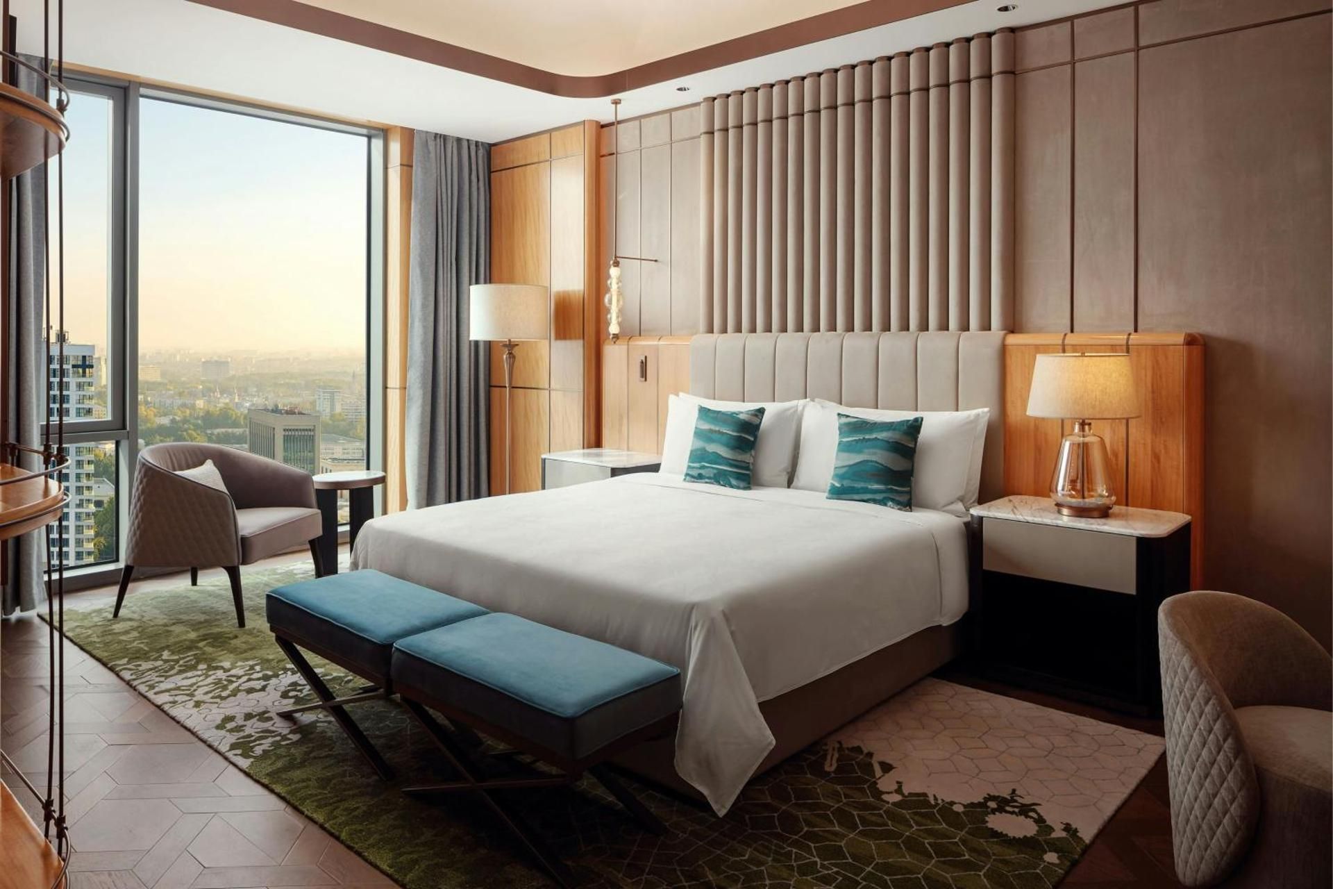 JW Marriott Hotel Tashkent One-Bedroom Executive King Suite with Concierge Lounge Access