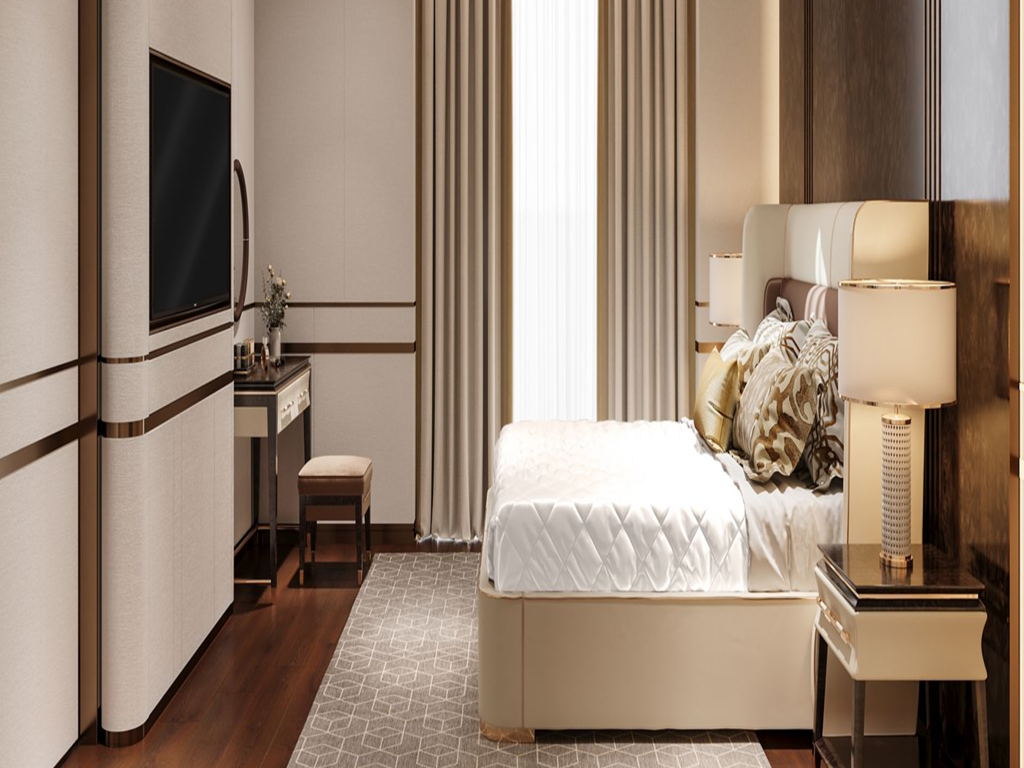 Deluxe Guest room, 1 King, City view, Balcony