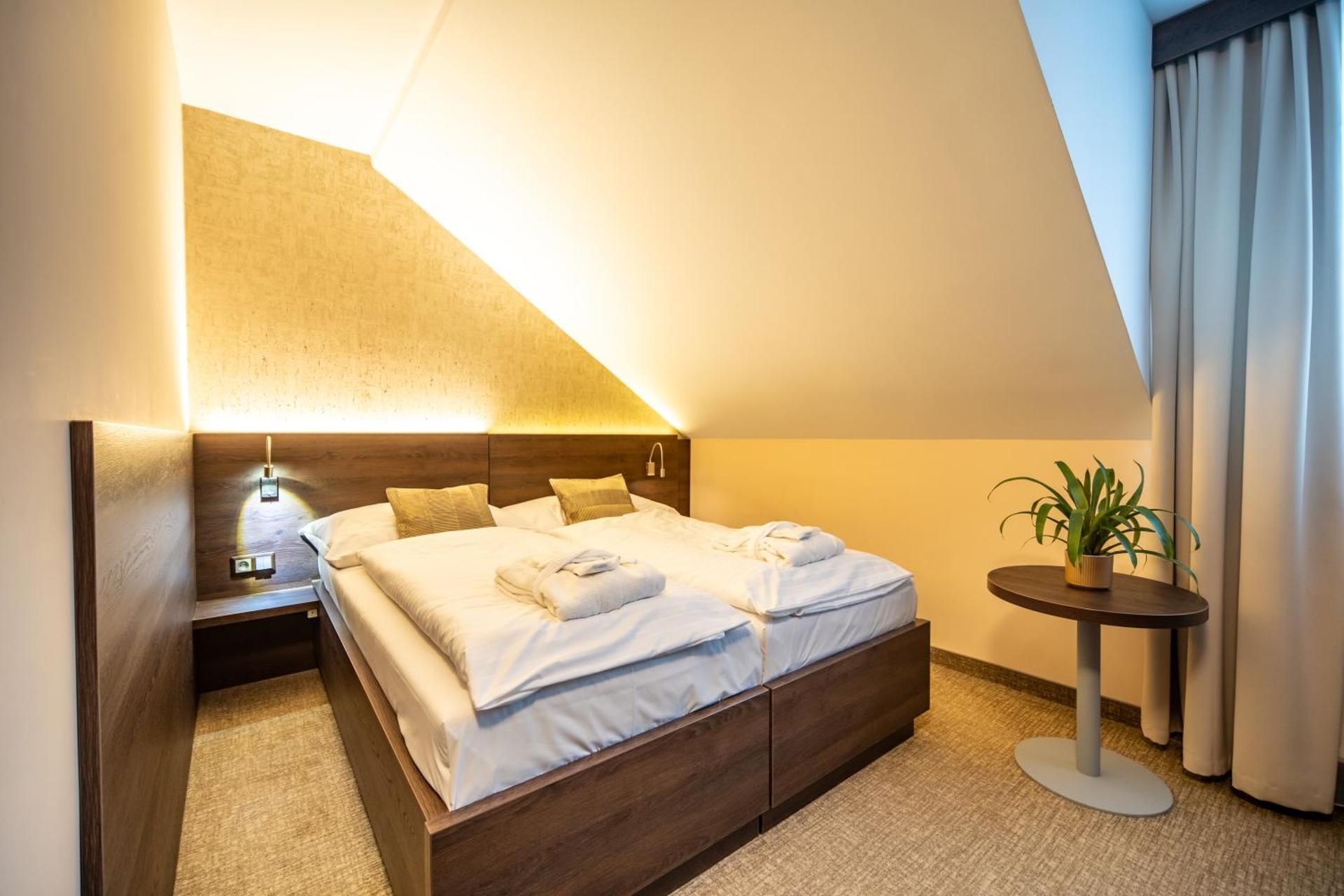 Wellness Hotel Jason Comfort Double Room - Attic with unlimited Wellness Access