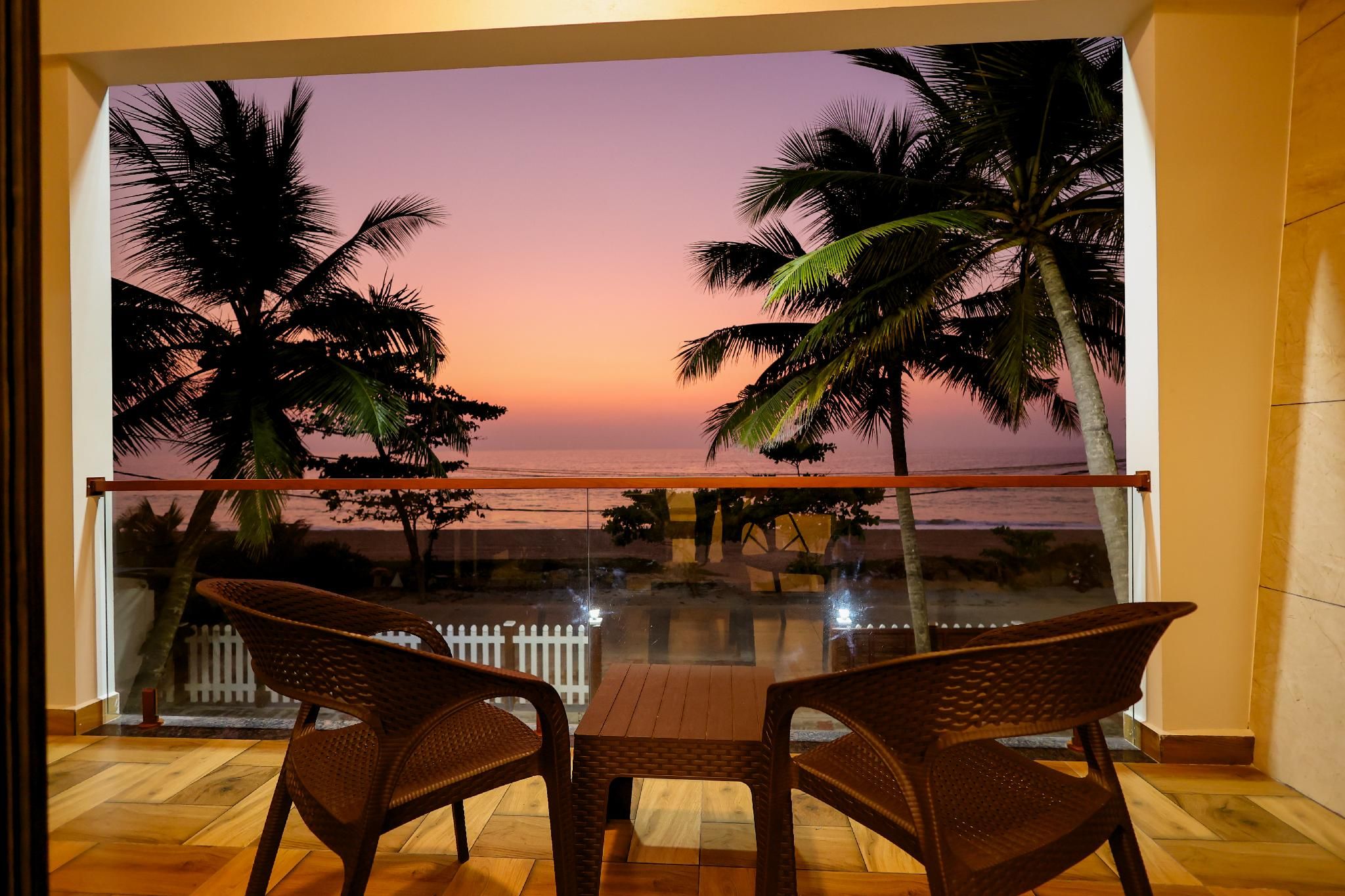 Sunlit Shores Beach Villa Premier Sea View Room with Balcony