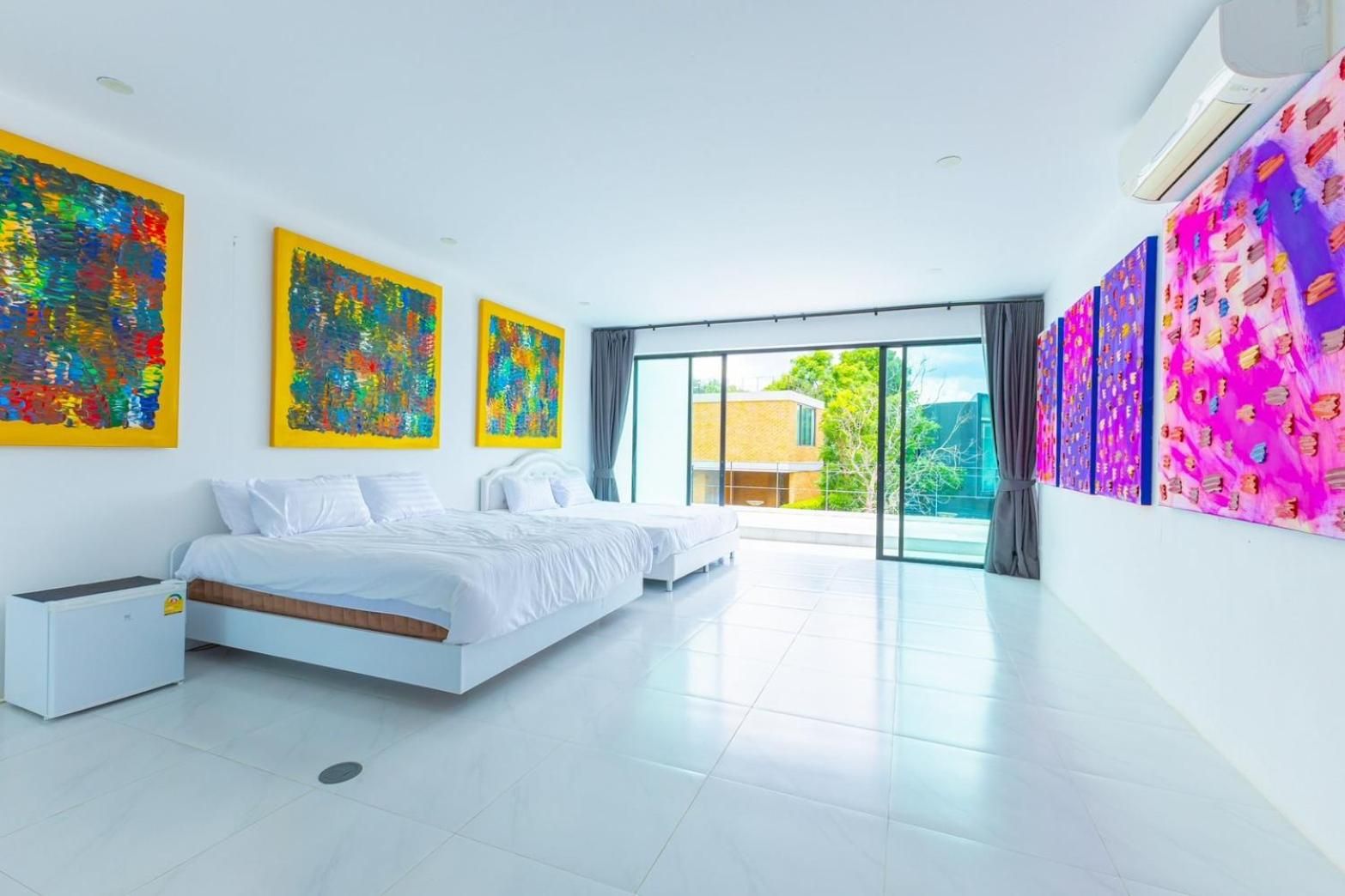 Art by Yui House Quadruple Room 2