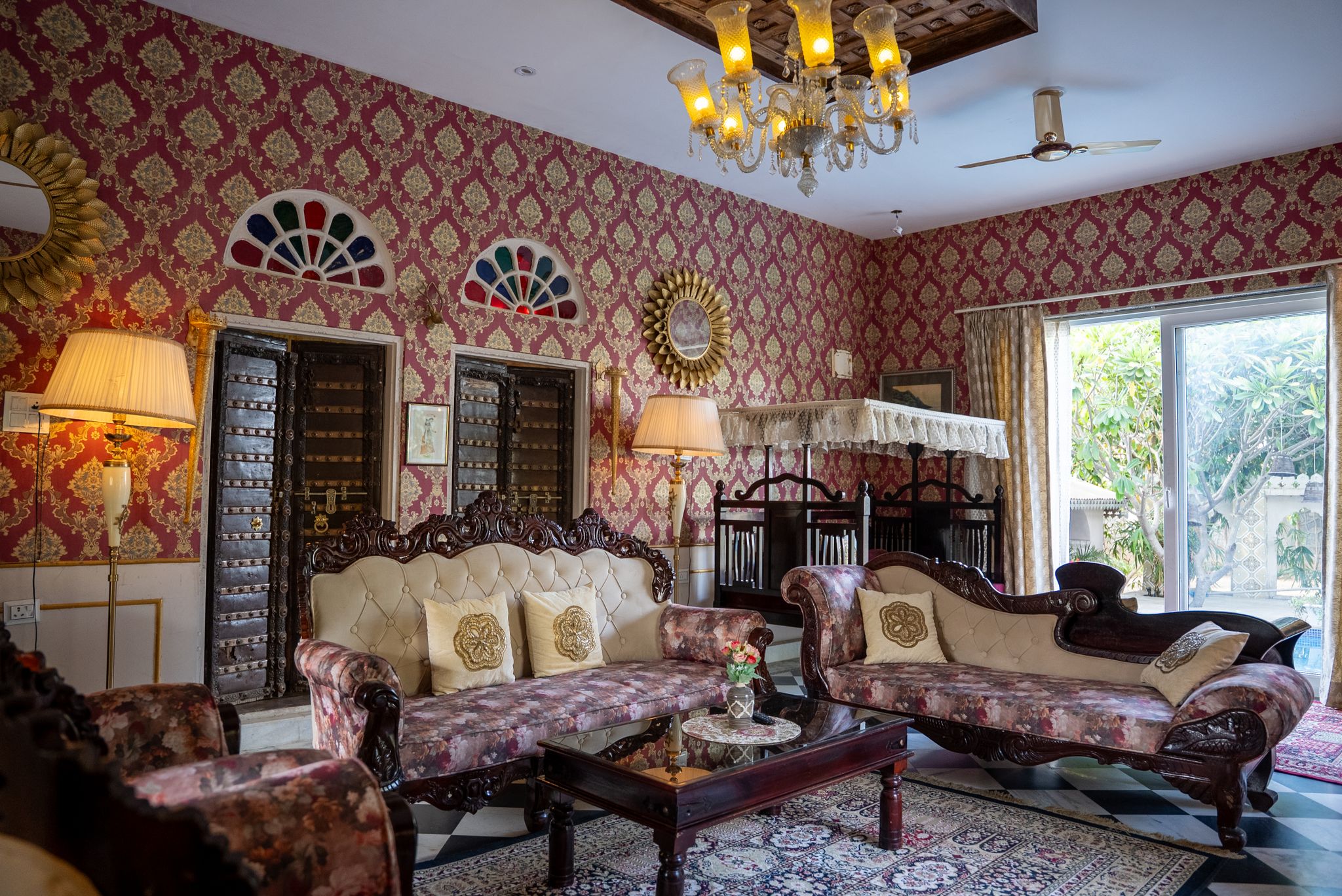 Heritage Haveli with Living Room