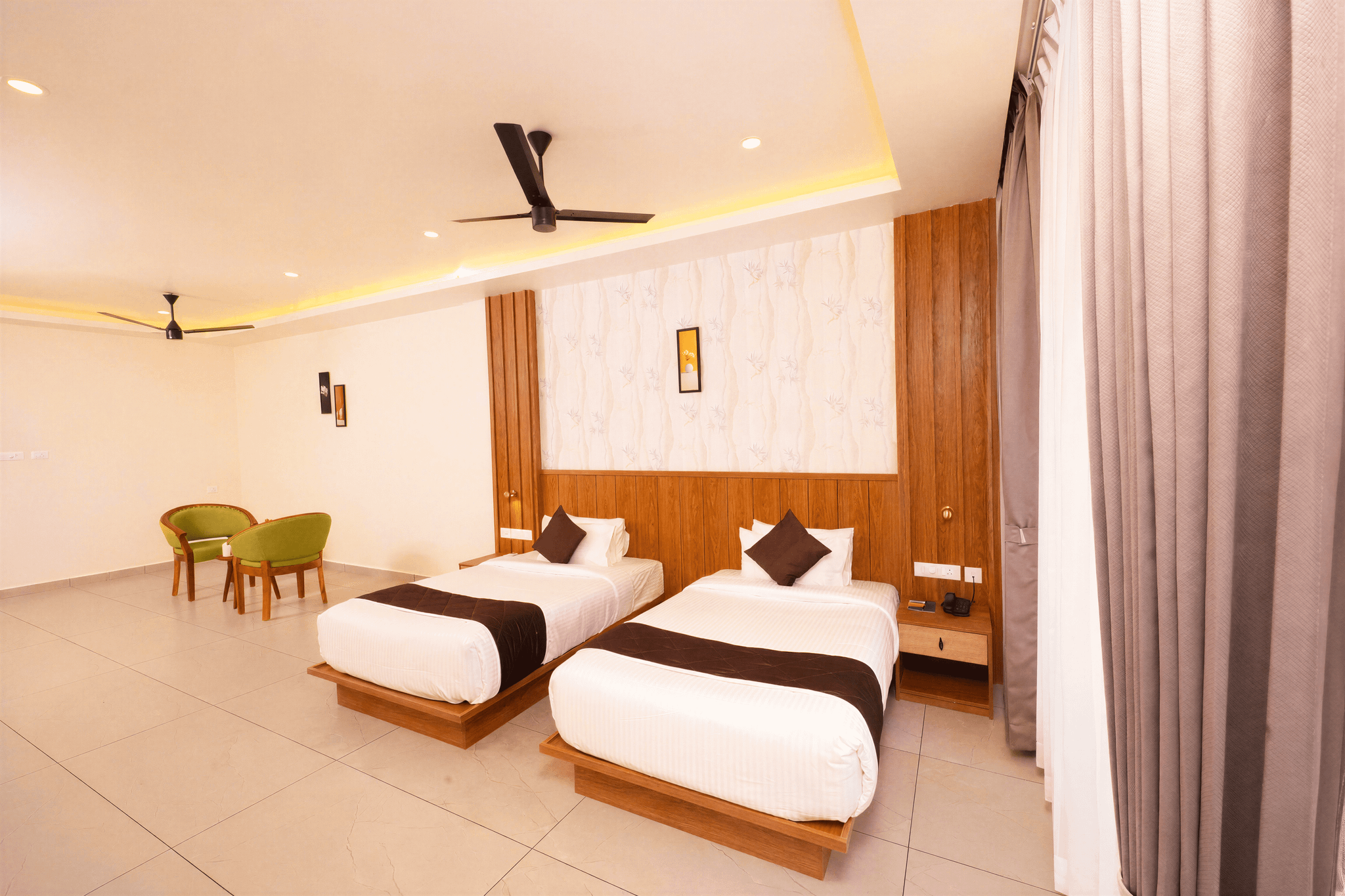 Malankara Palace Lake view THE LAKEVIEW PREMIUM TWIN 2