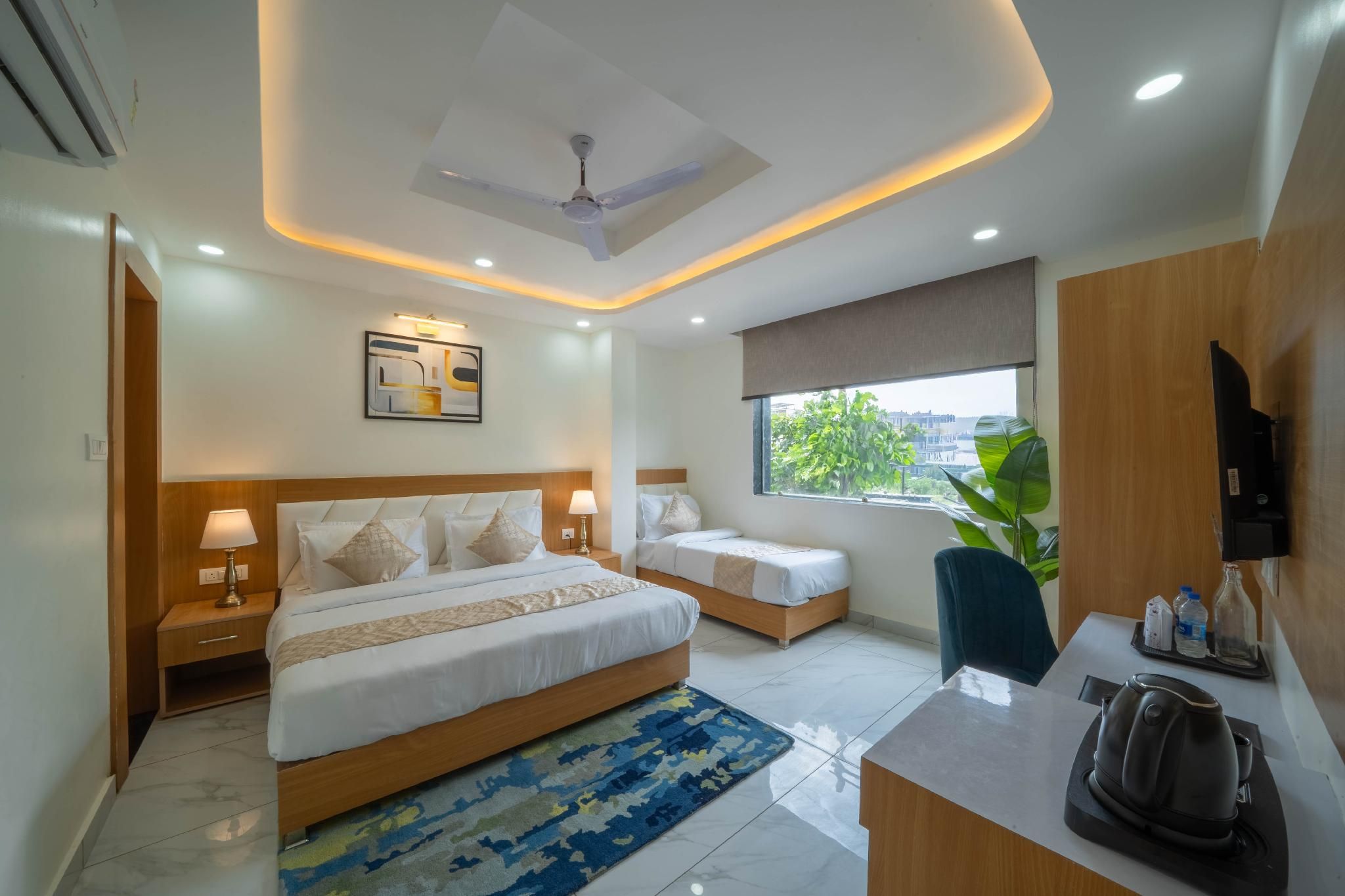 Perfectstayz Premium Krishna Abode Family Triple Room