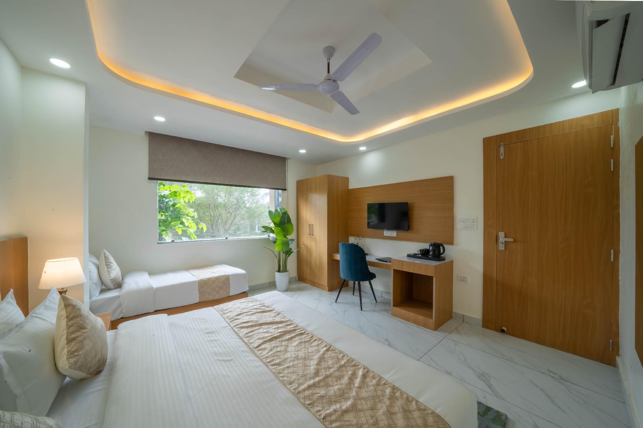 Perfectstayz Premium Krishna Abode Family Triple Room 3