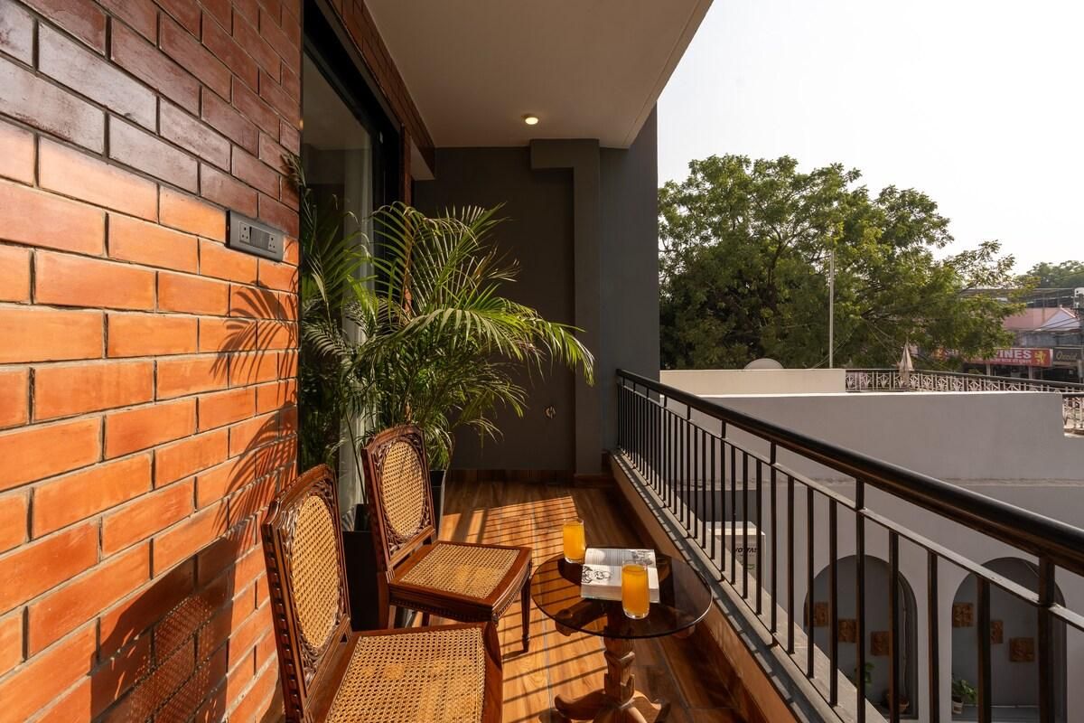 Alaya Stays Ramalaya 1BHK Villa W/ Private Balcony