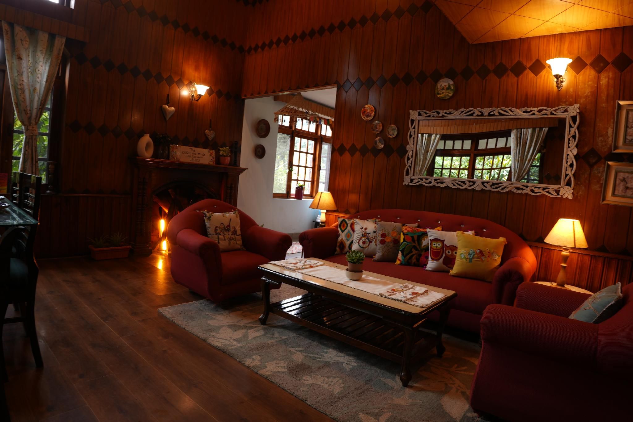 Interior view