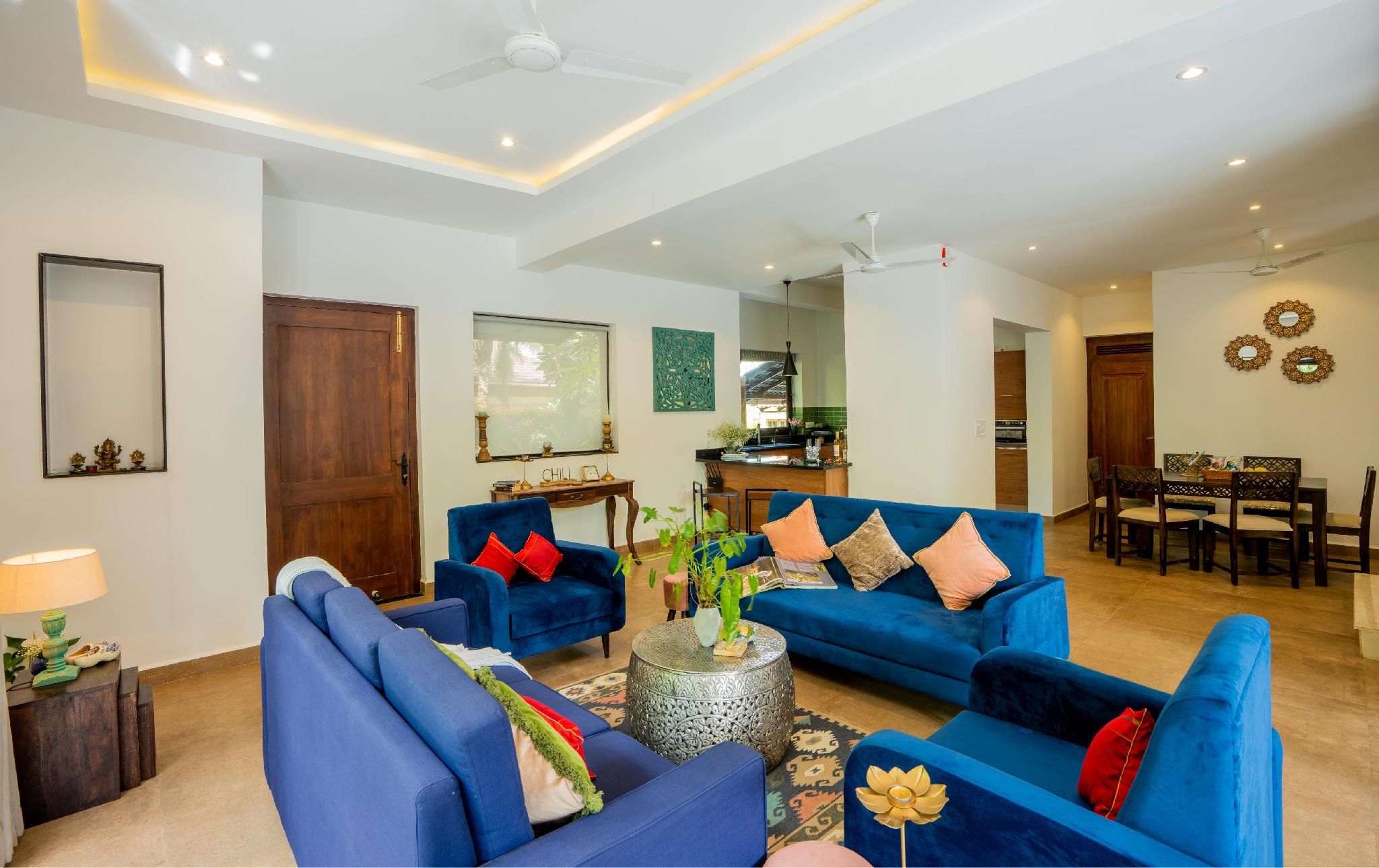 ELIVAAS 4 BHK with Pvt Pool & Entertainment Room - Indah Private villa