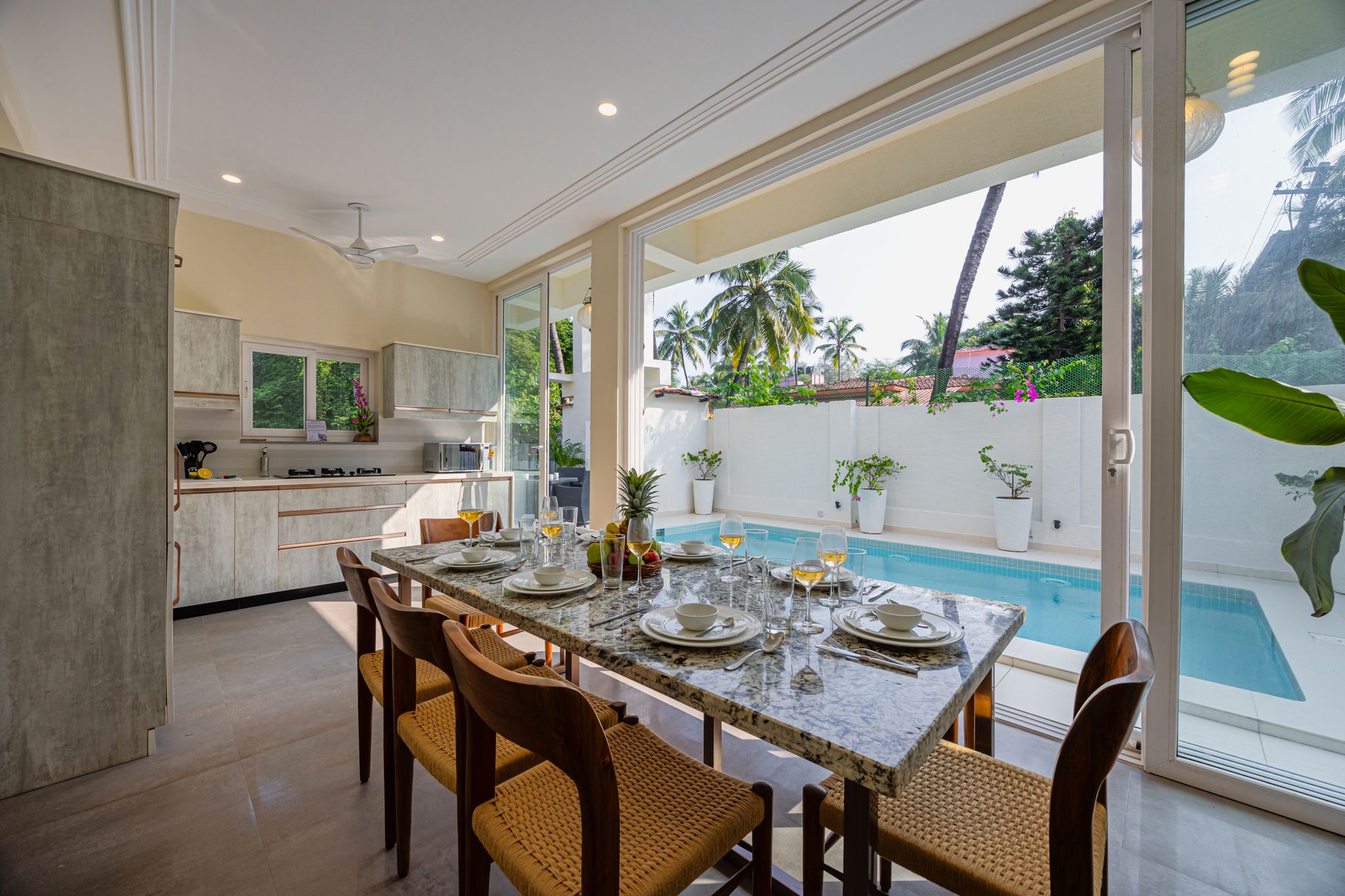 ELIVAAS Absolute Beach 4BHK Pool Villa | Casa Boa Vida