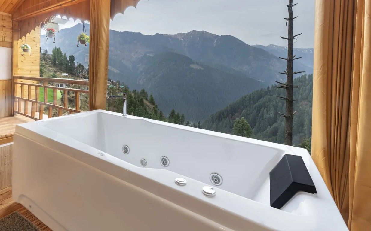 Echor Treehouse Retreat Tandi, Jibhi Stargazing Tree Cottage (Valley View)