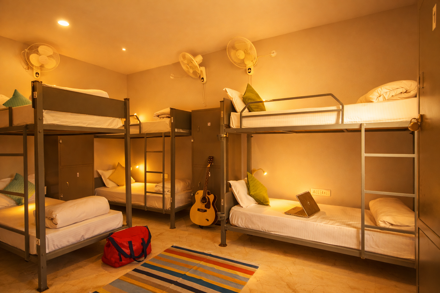 KV Resort Male Dormitory Bed - 8 Beds
