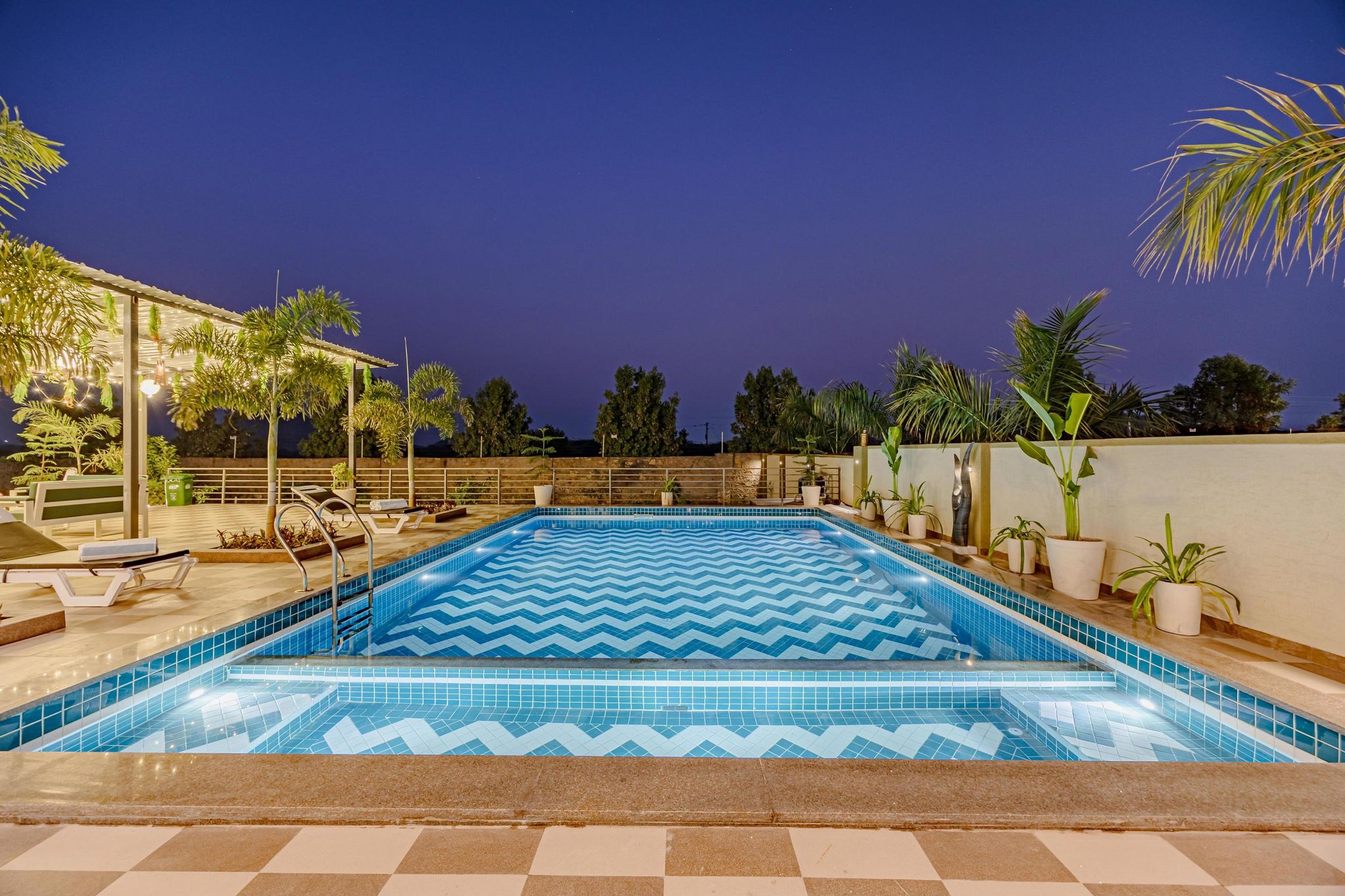 ELIVAAS Heaven in Hills Mountara 3 BHK Villa With Lounge & Pvt Pool