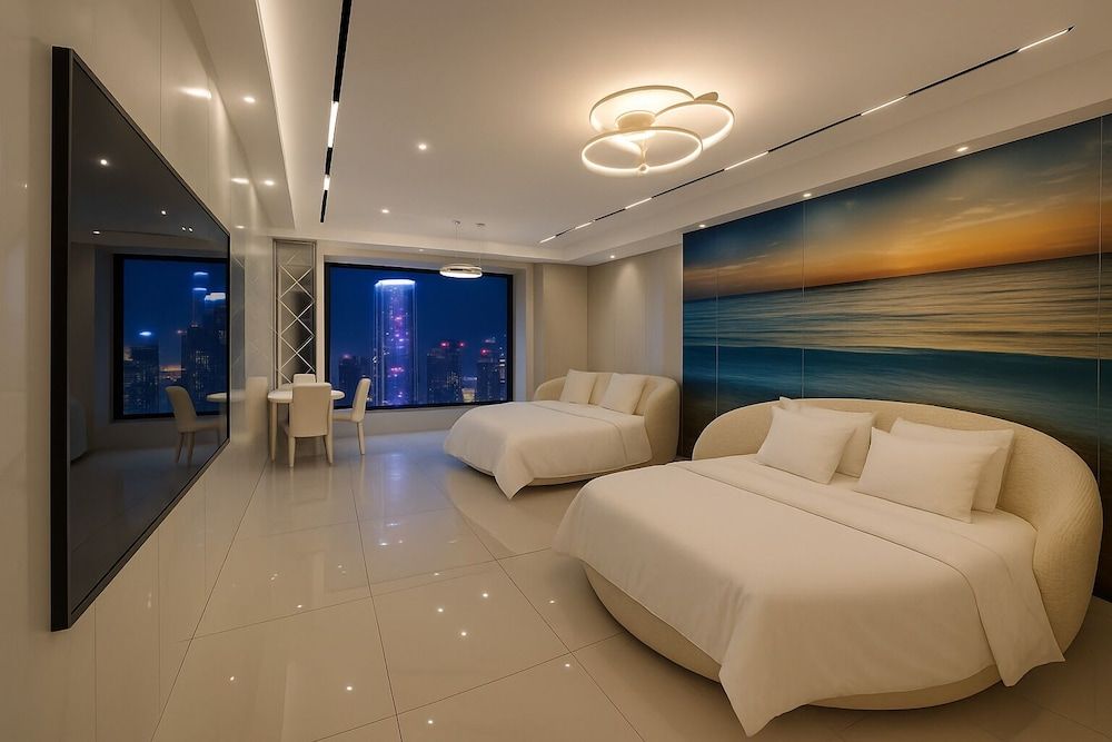 Chongqing City Center Family Apartment Family Apartment, City View 10
