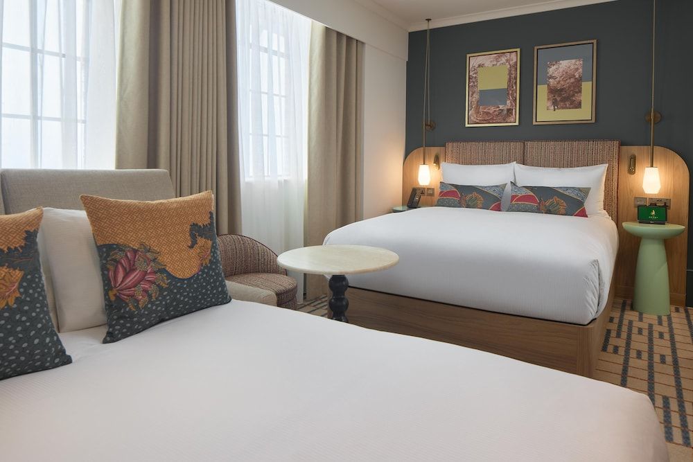 The Derby London City, Curio Collection By Hilton Deluxe Room, 1 King Bed with Sofa bed 2