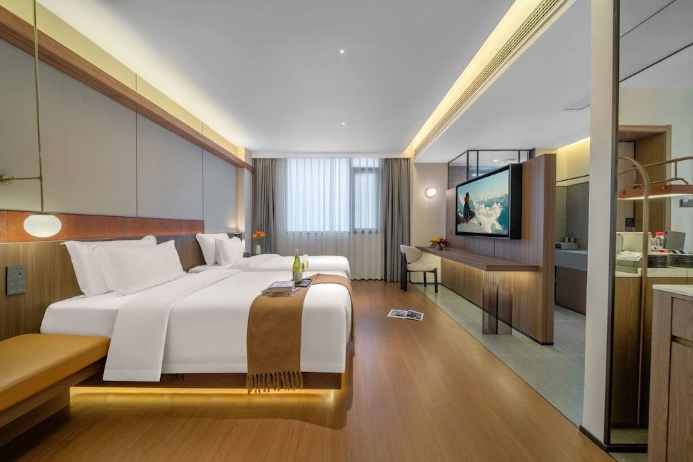 chongqing Shan lai jiang wang Basic Twin Room, City View