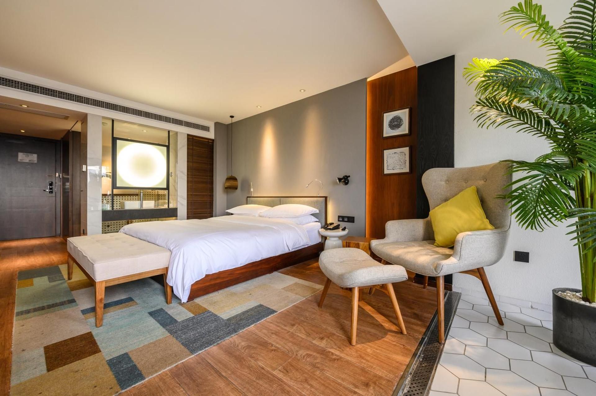 珠江国际江景酒店北滨路洪崖洞夜景店 Skyline Curated Hotel Deluxe Double Room with Bath