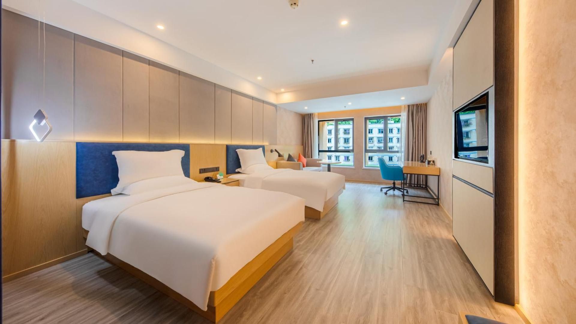 Weilai Hotel Chongqing Chengkou Passenger Transport Center Branch Twin Room with Private Bathroom 2
