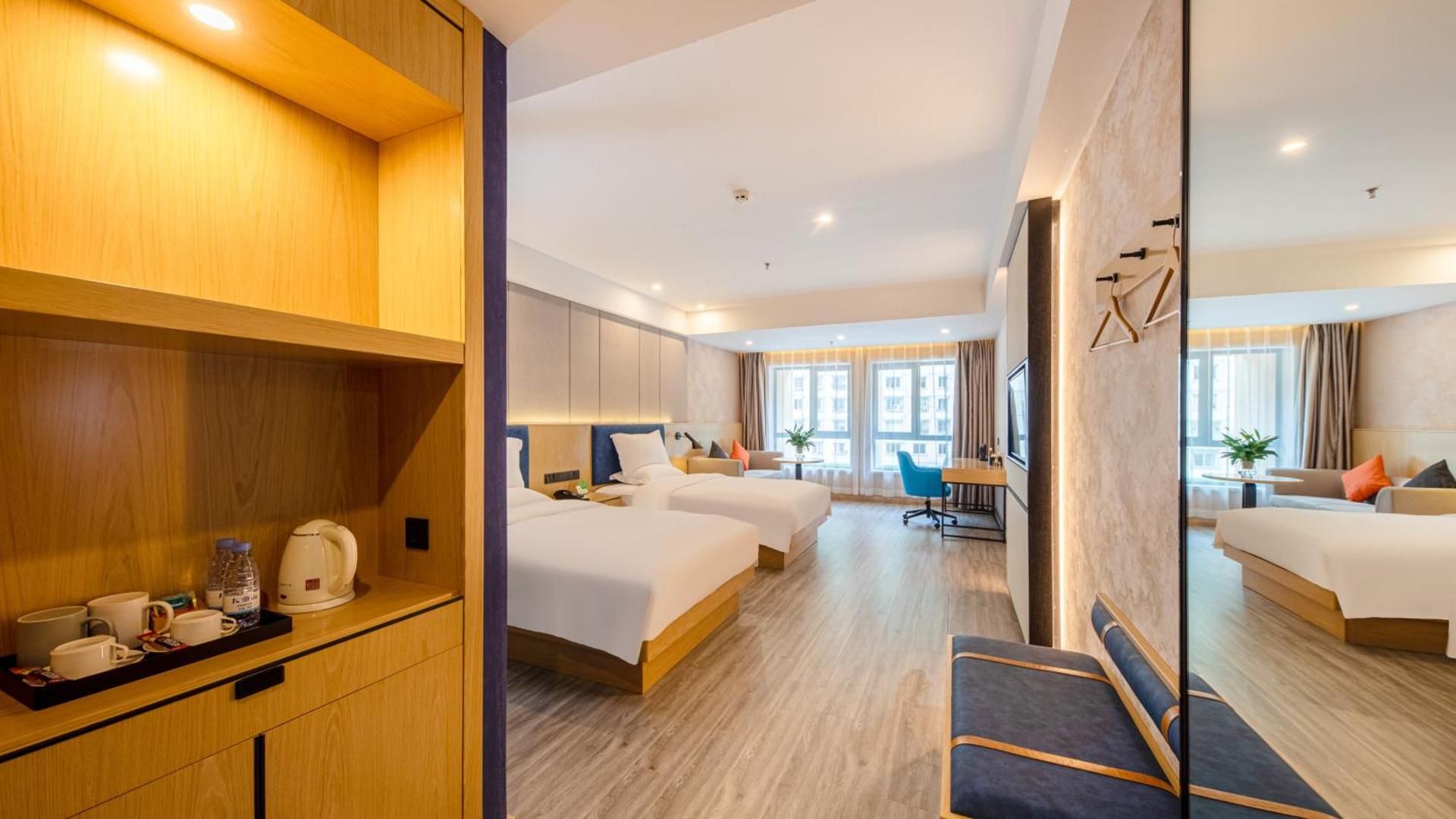 Weilai Hotel Chongqing Chengkou Passenger Transport Center Branch Twin Room with Private Bathroom 3