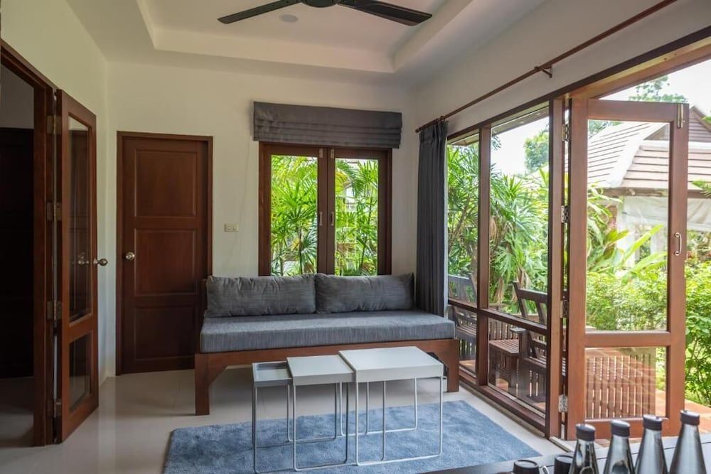 EASY TIME VILLA by MARALEINA Deluxe Villa, 1 Bedroom, Balcony, Garden View 9