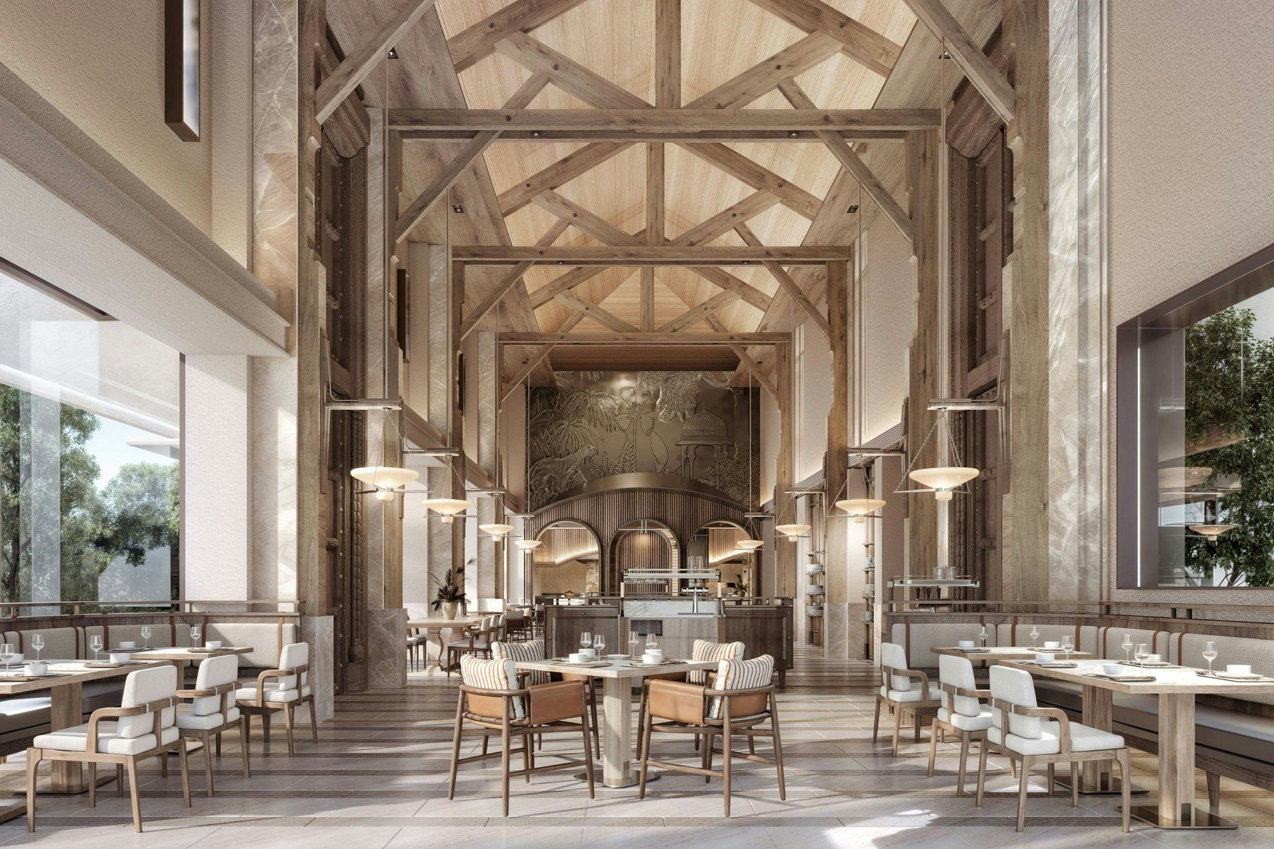 All day dining restaurant names as Roar