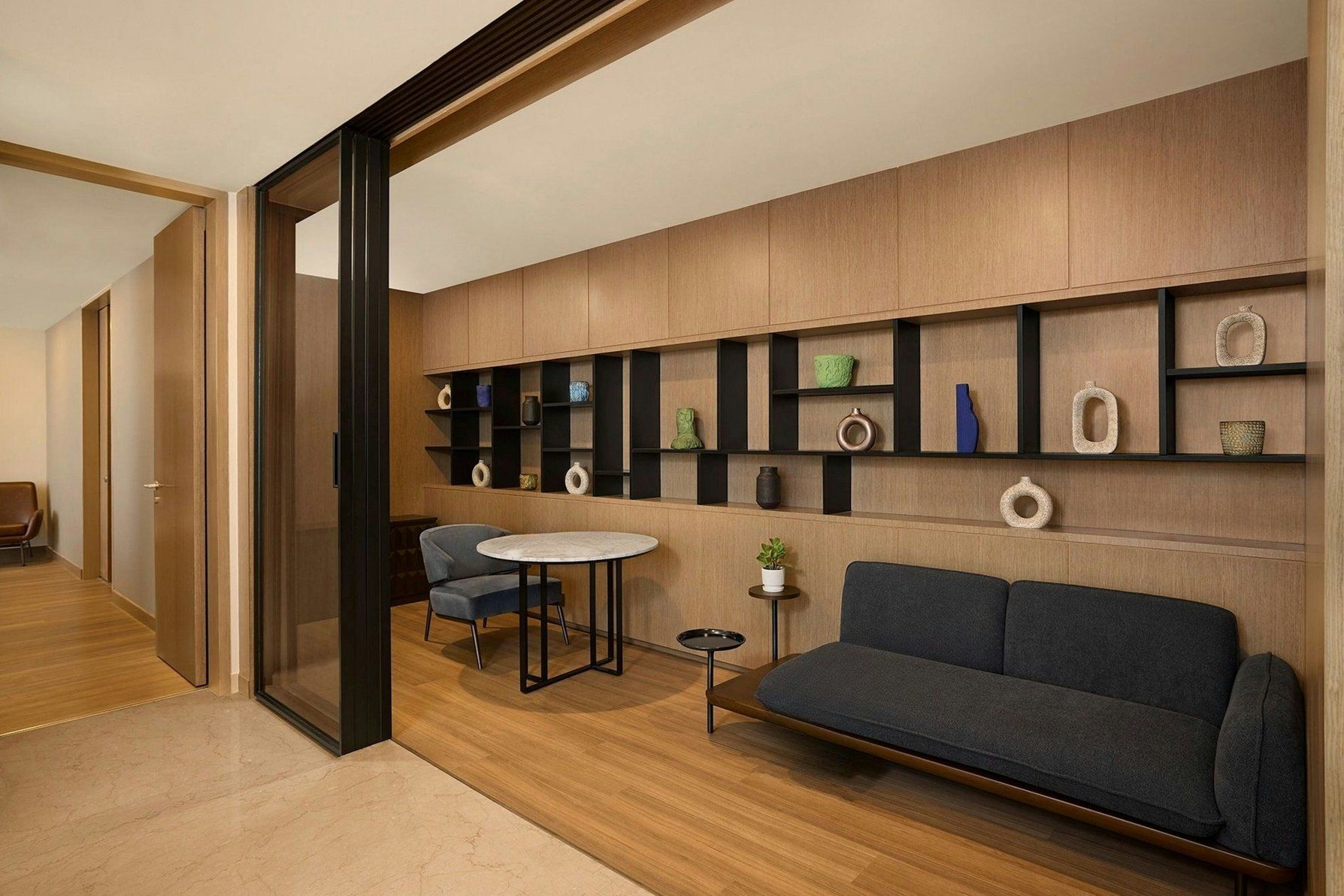 Le Méridien Navi Mumbai Sky Suite, Club lounge access, 2 Bedroom Suite, Bedroom 1: 1 King, Bedroom 2: 2 Twin 7