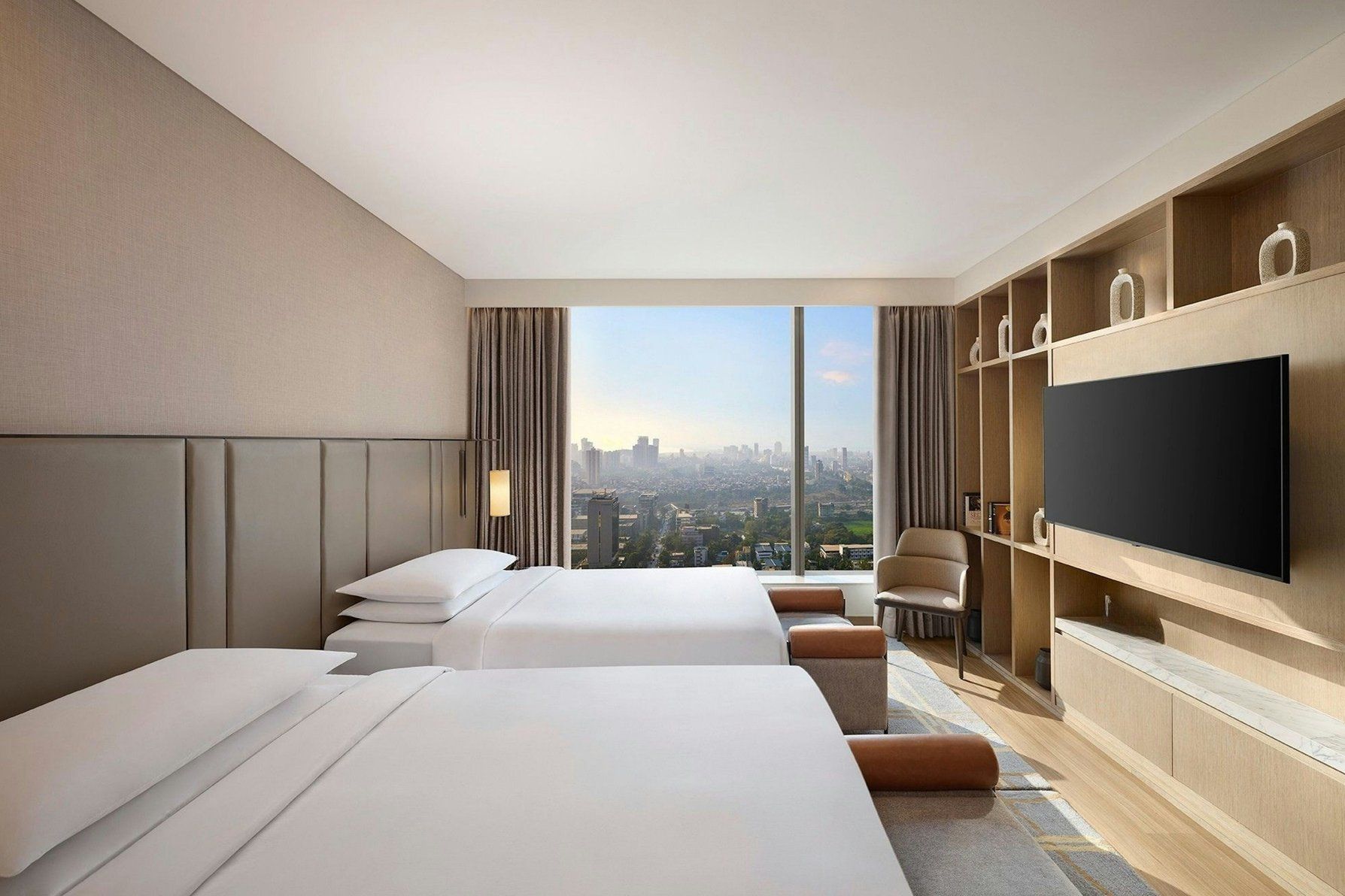 Le Méridien Navi Mumbai Sky Suite, Club lounge access, 2 Bedroom Suite, Bedroom 1: 1 King, Bedroom 2: 2 Twin 9