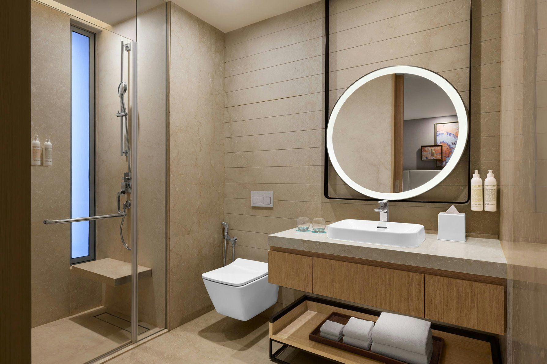 Le Méridien Navi Mumbai Sky Suite, Club lounge access, 2 Bedroom Suite, Bedroom 1: 1 King, Bedroom 2: 2 Twin 8