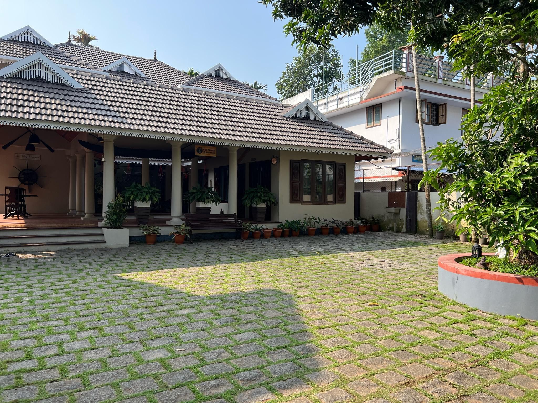 The mango courtyard