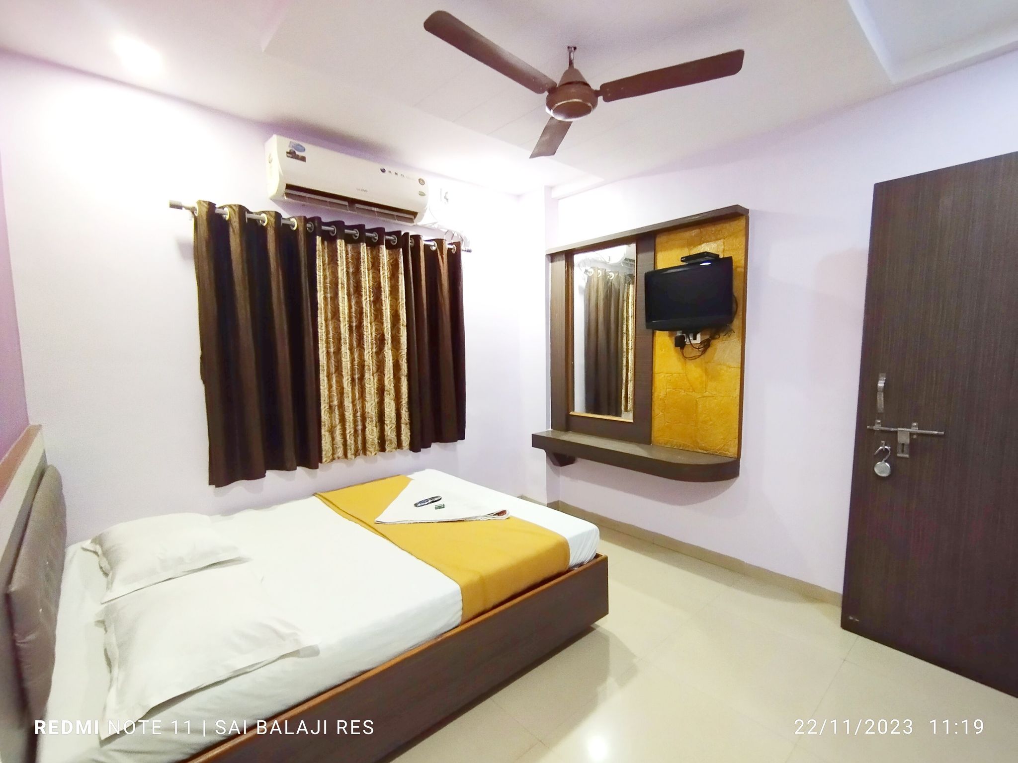 Sai Balaji Residency Shirdi Double Bed Room Non AC 18