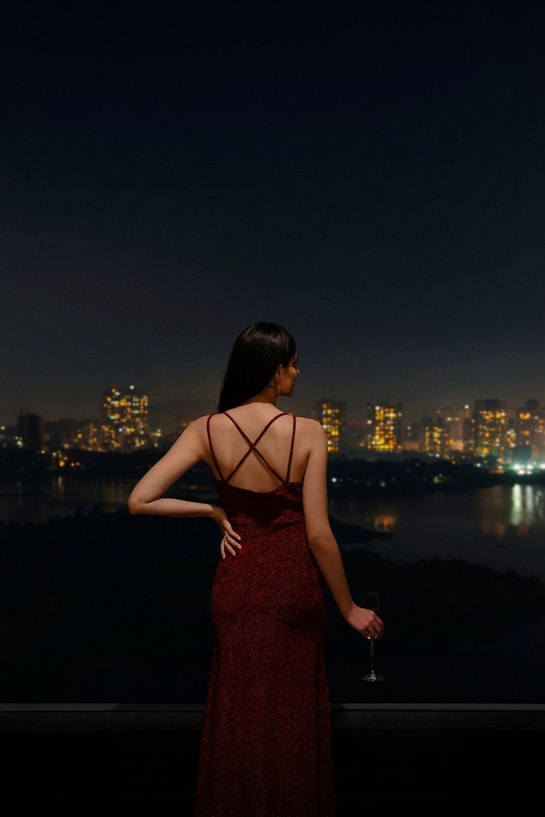 Shimmering skyline views