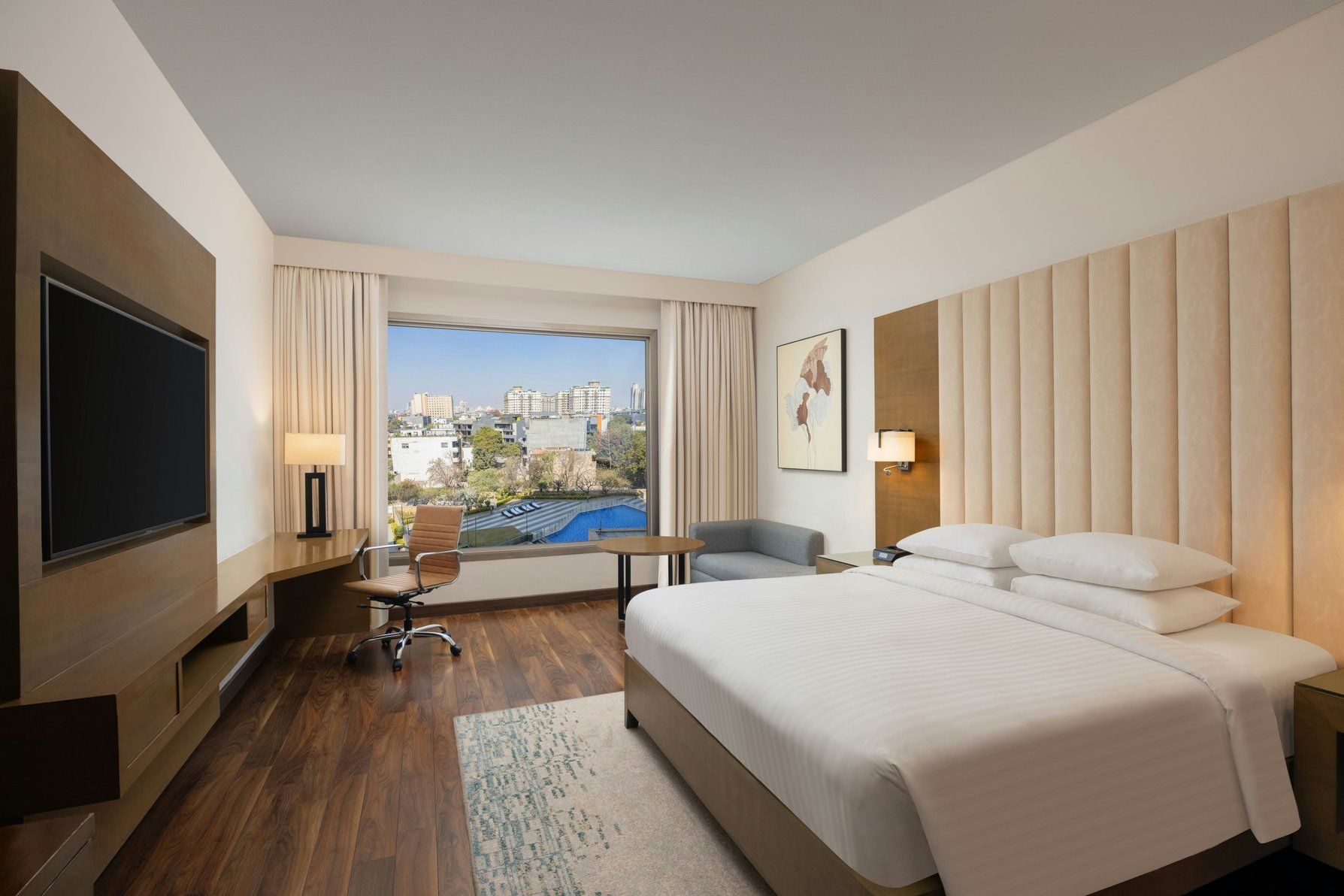 Club lounge access, Club Guest room, 1 King, High floor