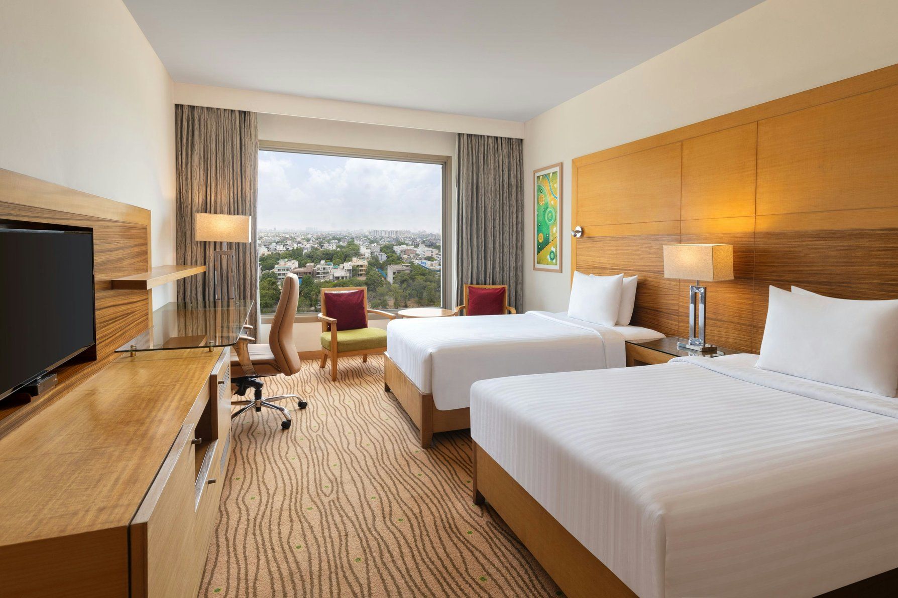 Guest room, 2 Twin, 6th - 15th floor
