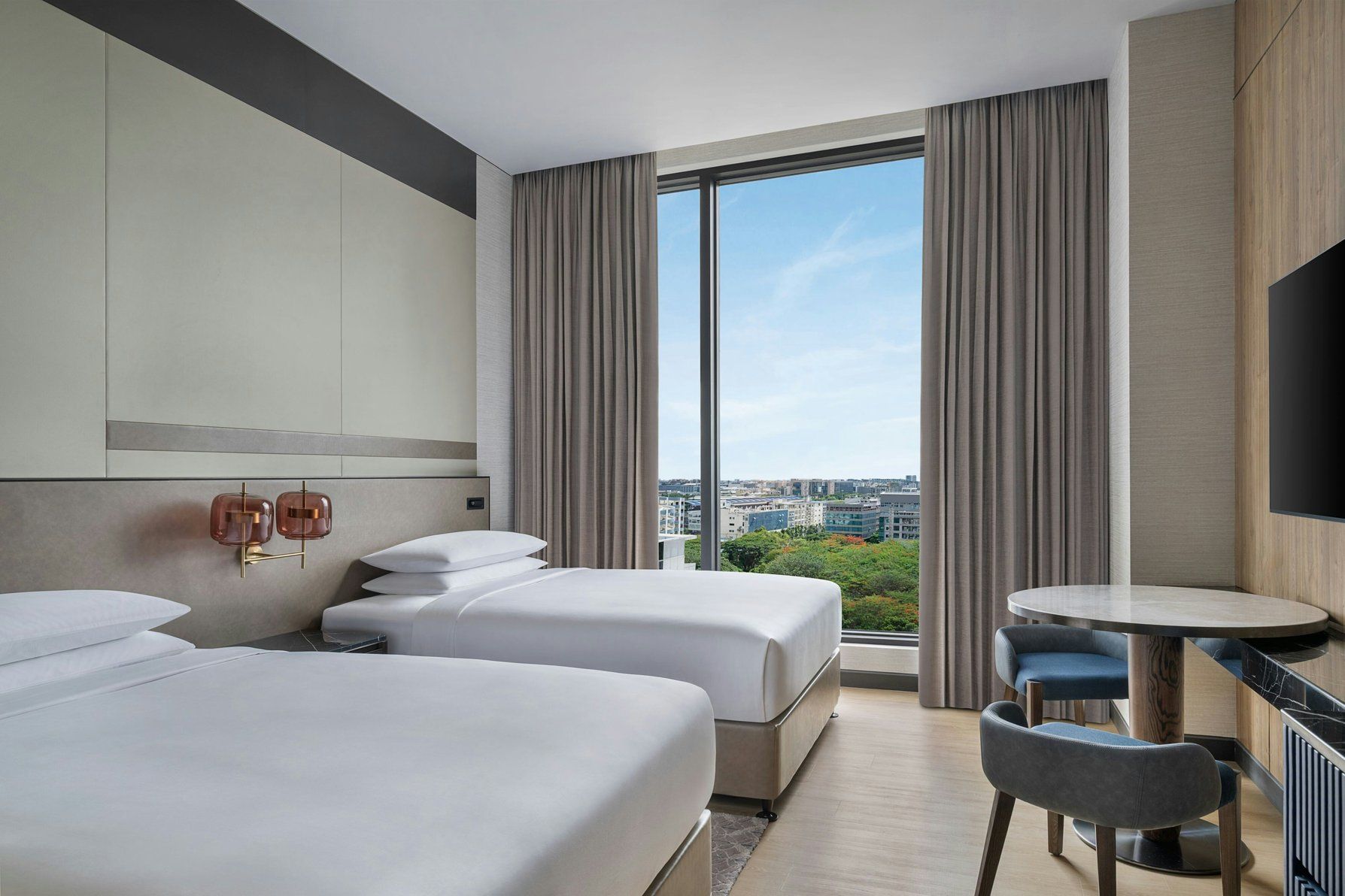 Bengaluru Marriott Hotel Whitefield Guest room, 2 Double