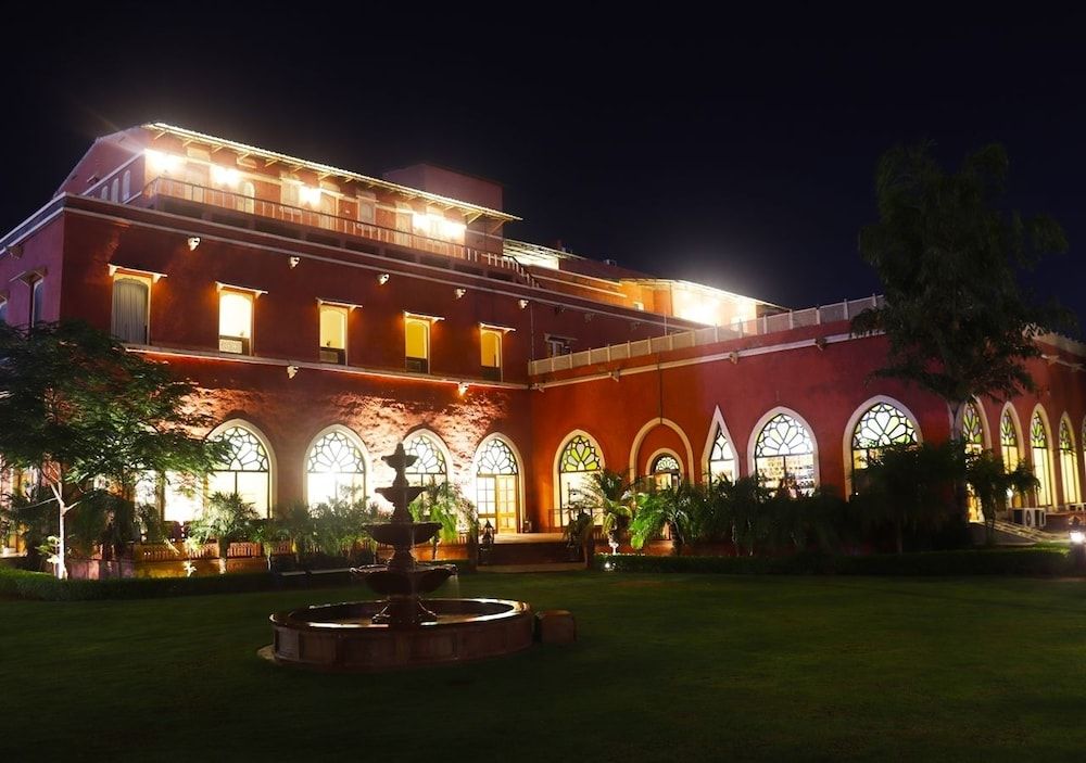 Front of property - evening/night