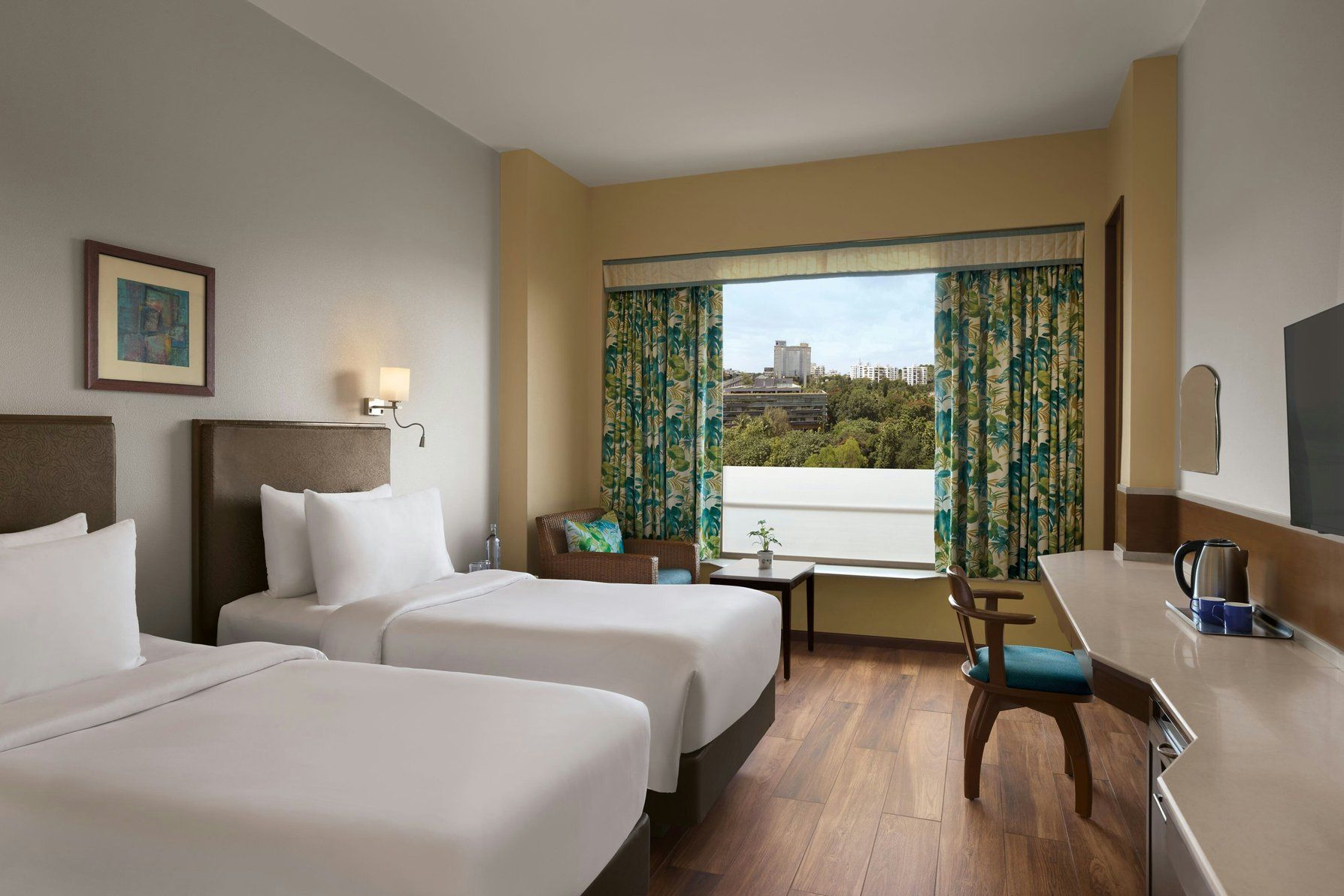 Winter Green Premium, Guest room, 2 Twin, City view
