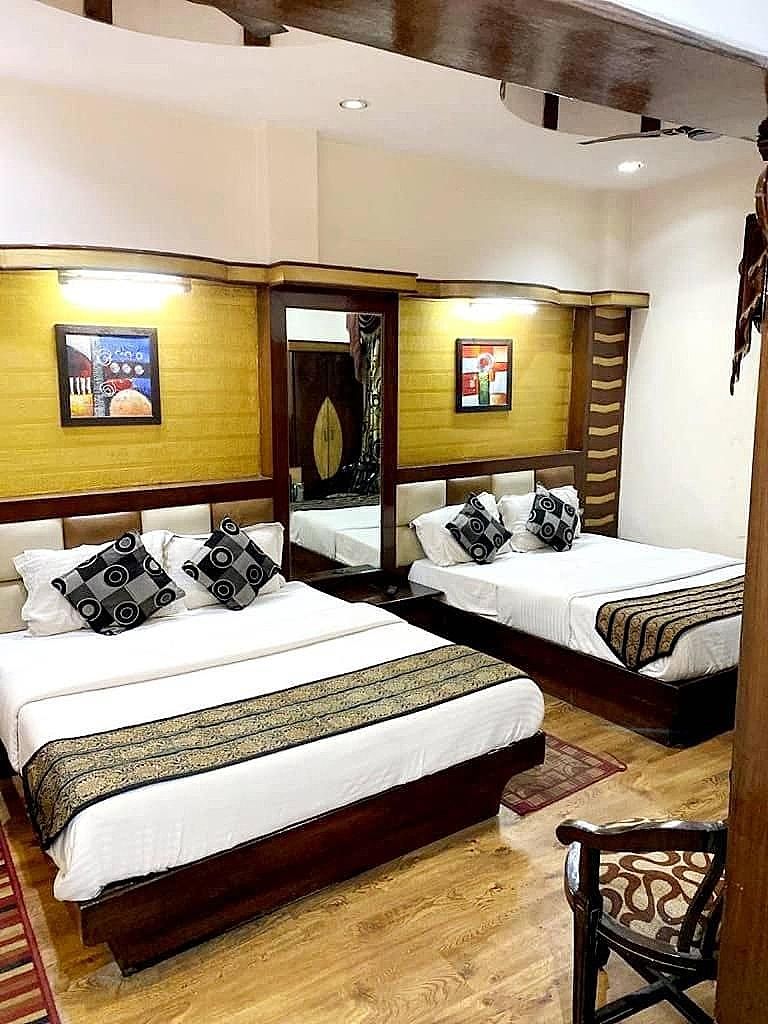 Hotel Maharaja Castle Deluxe Double Room with Two Double Beds