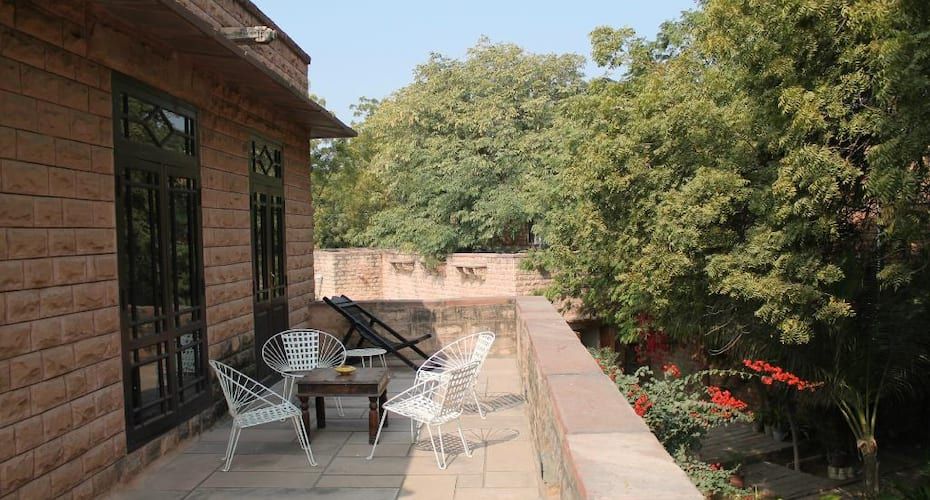 terrace sitting area