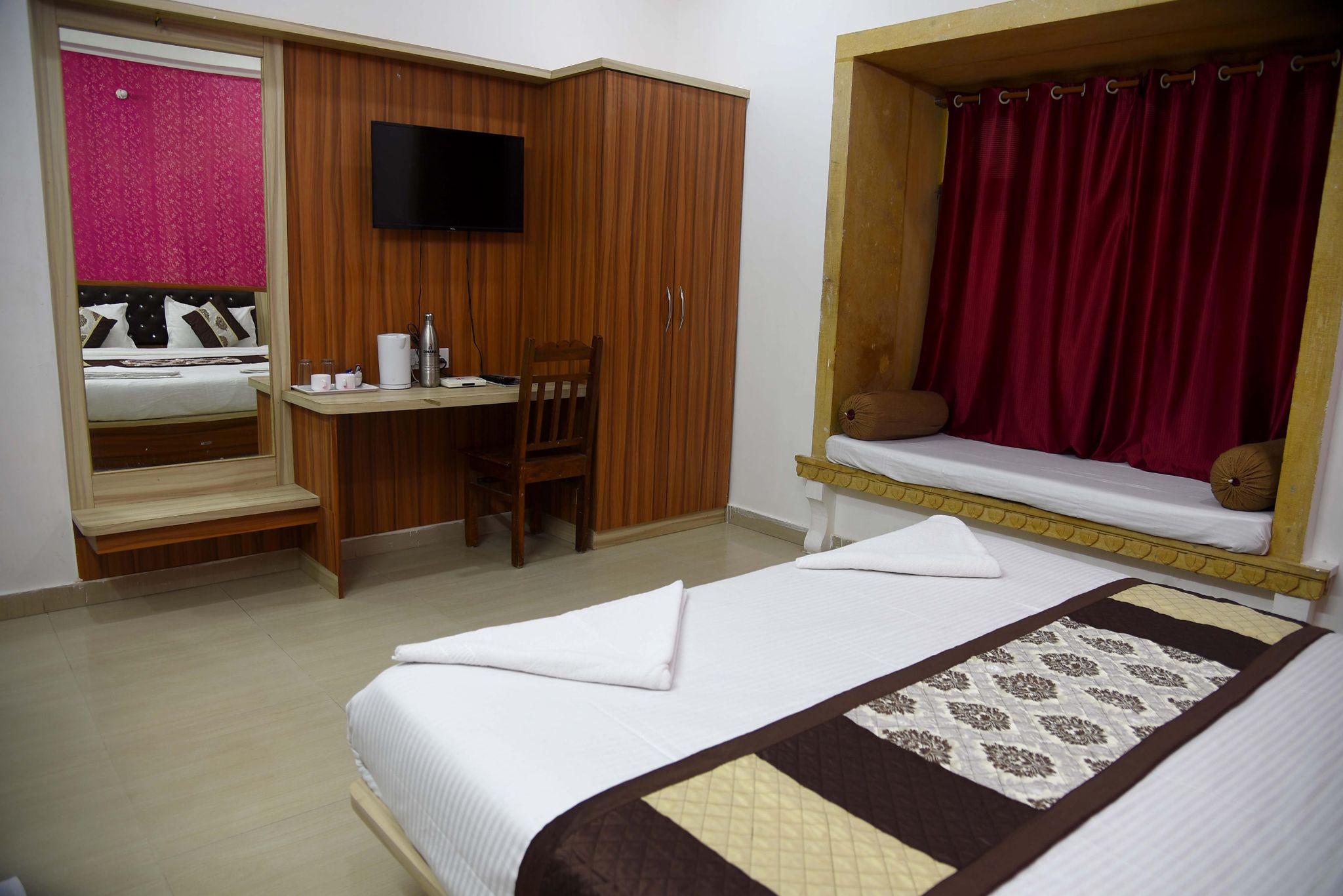 Hotel Marina Mahal with Swimming Pool Deluxe Room