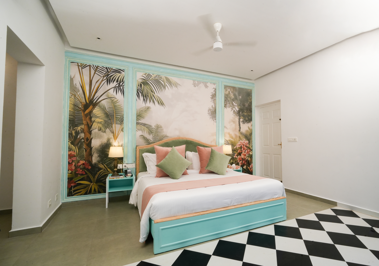 Blanket Riverside Garden Cascade Villa