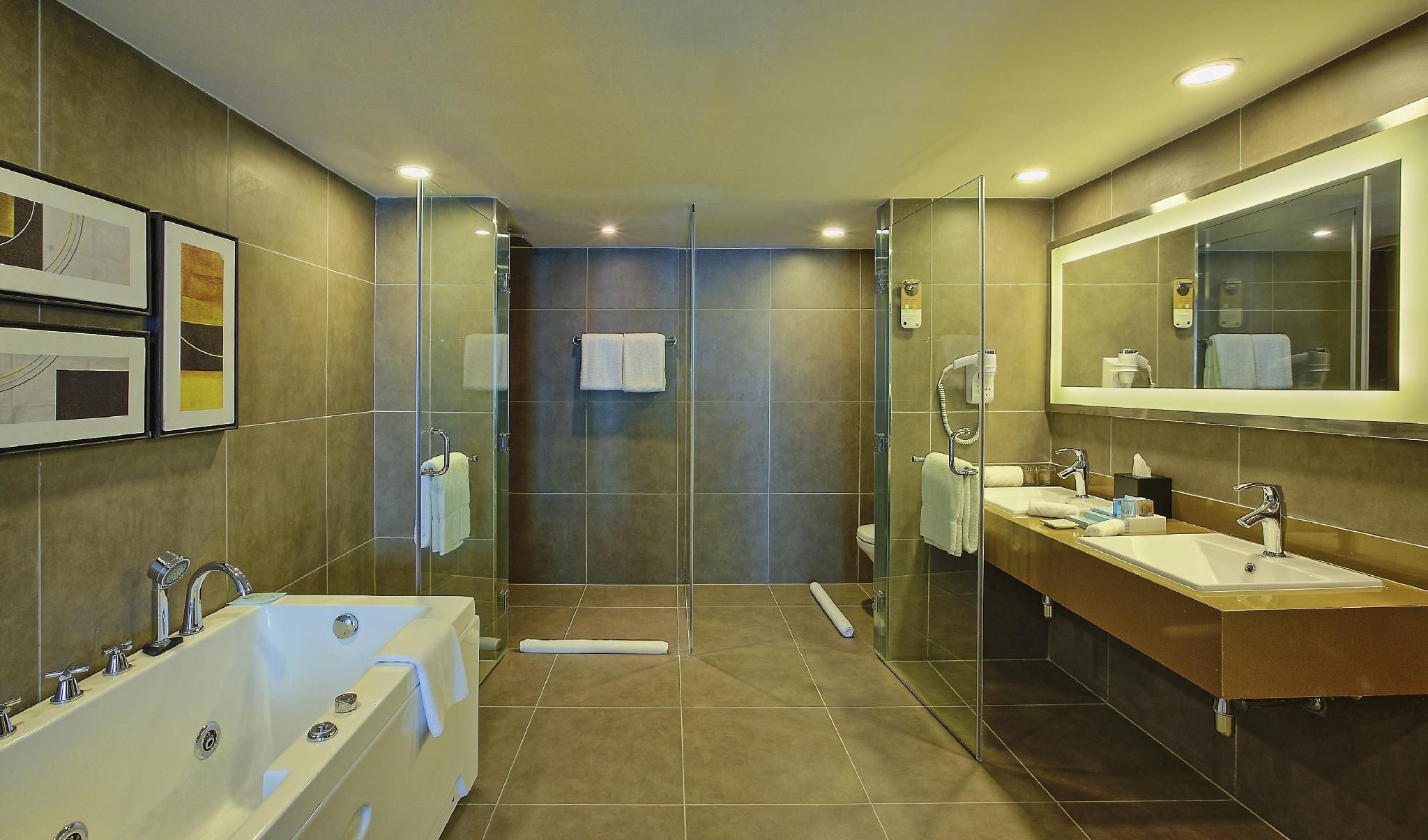 Master Suite Separate Living Rooms & Bedroom, Jacuzzi and Premier Lounge access