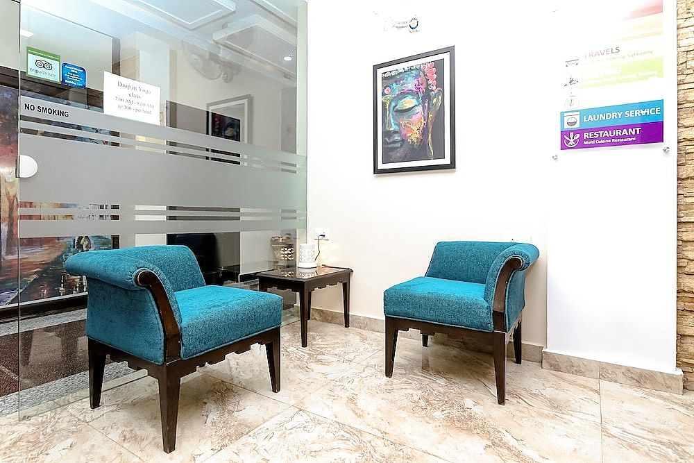 Lobby sitting area
