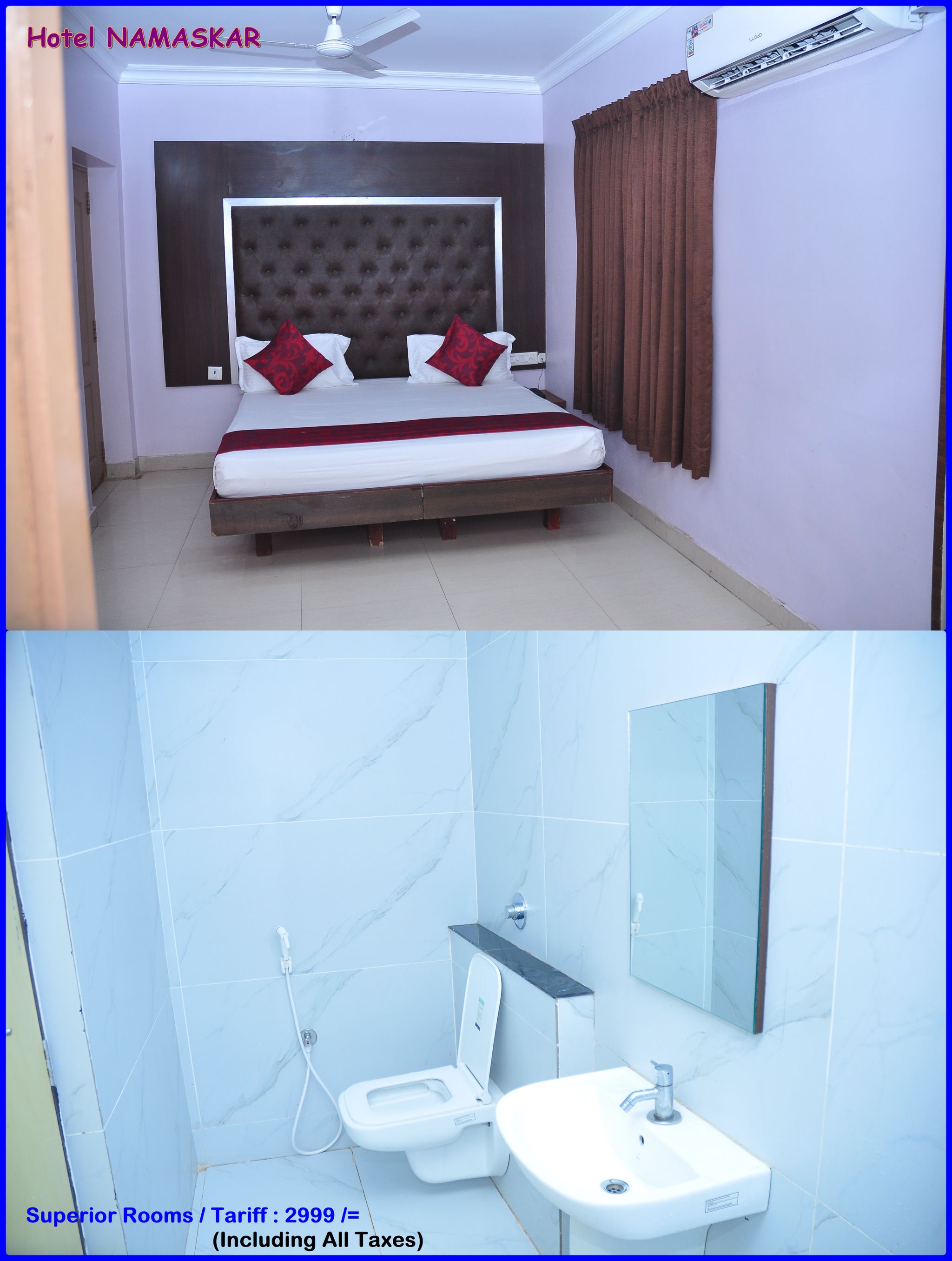 HOTEL NAMASKAR Superior Room AC 2