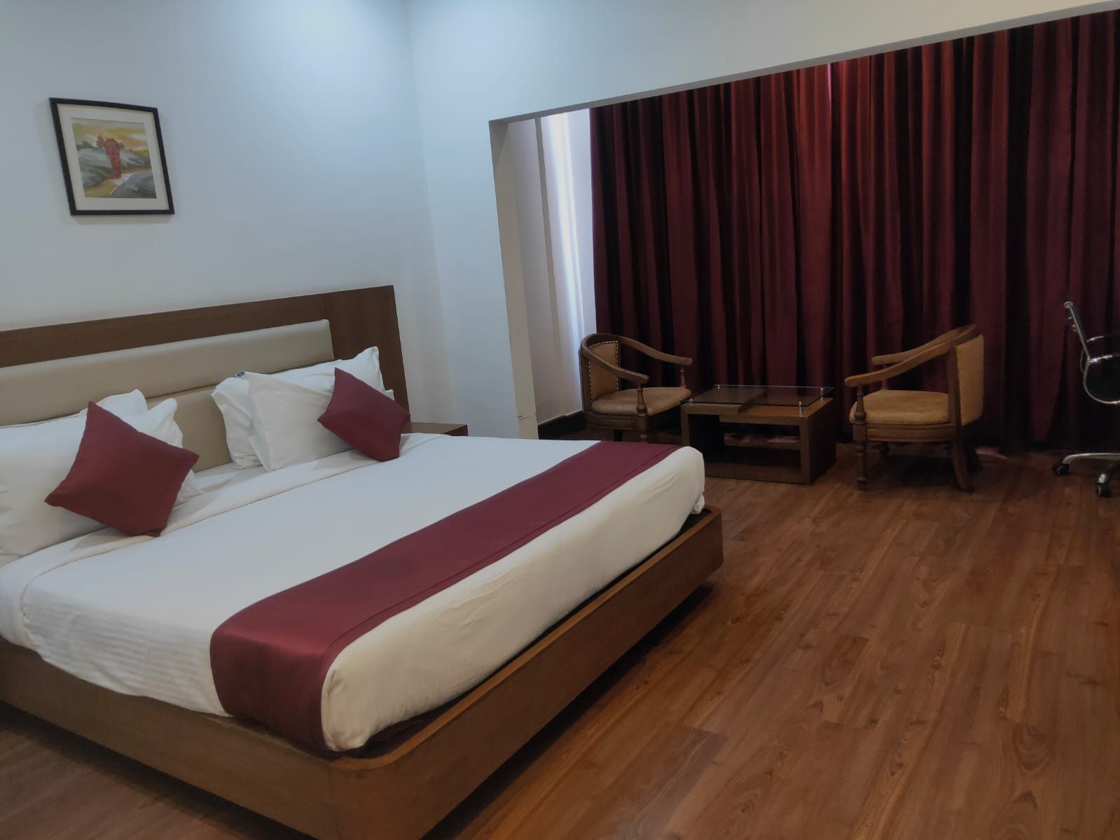 Twin Bed Room With Air conditioning