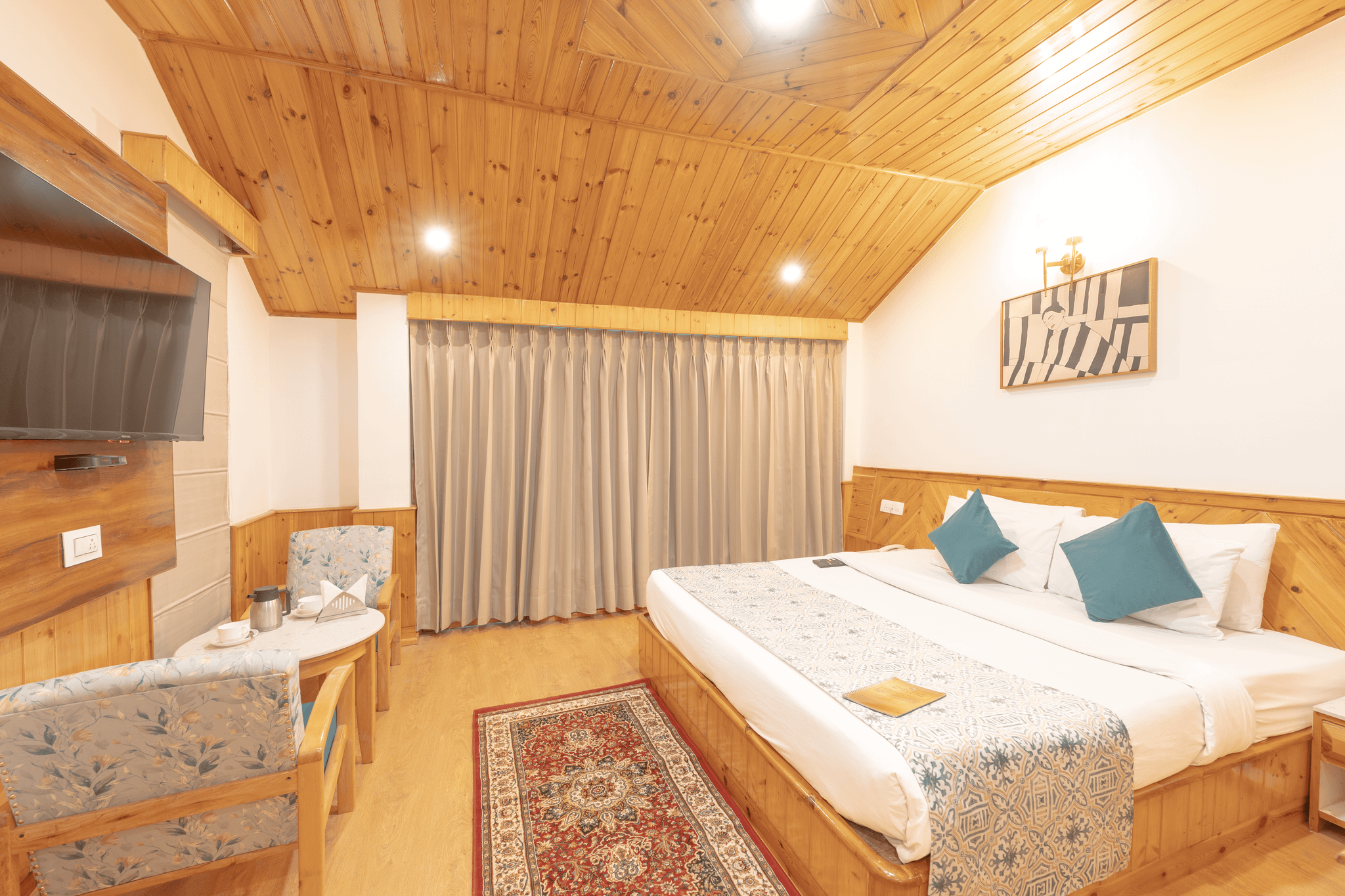 Super Deluxe Room (Private Balcony) Air Conditioned/Centrally Heated