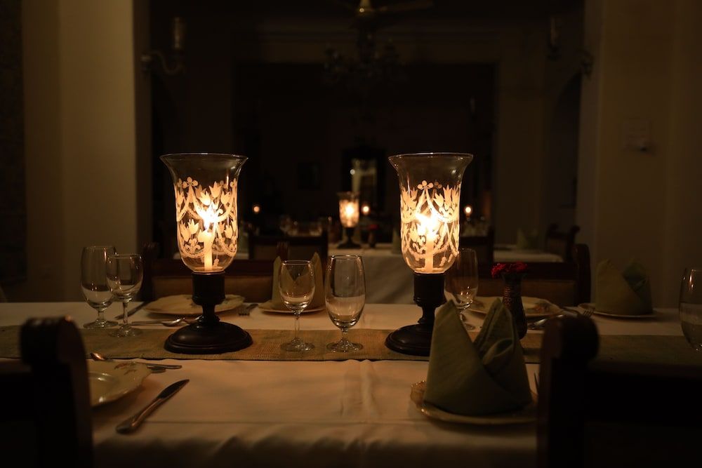 Couples dining